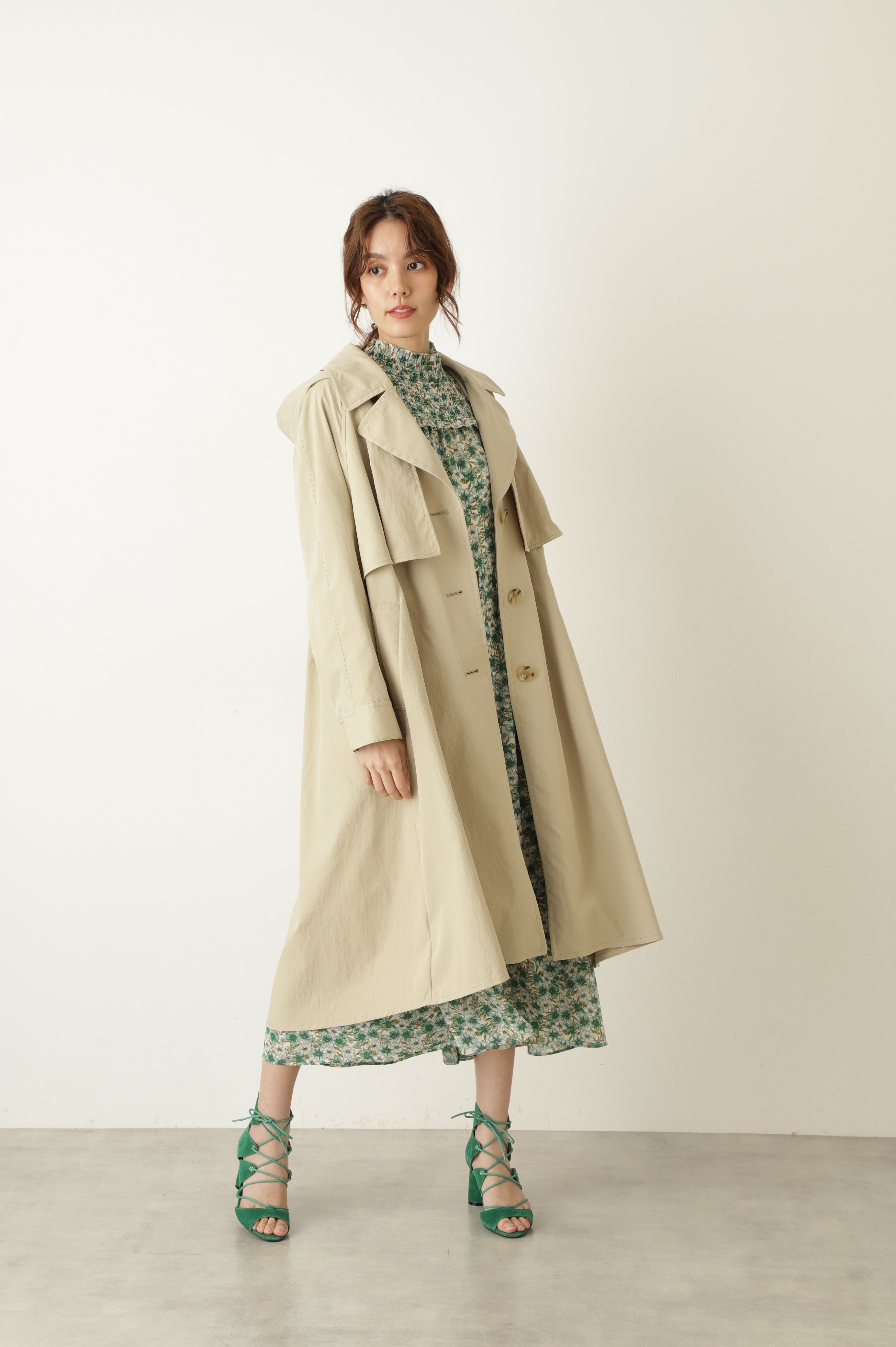 BURBERRY フラワーワンピース-