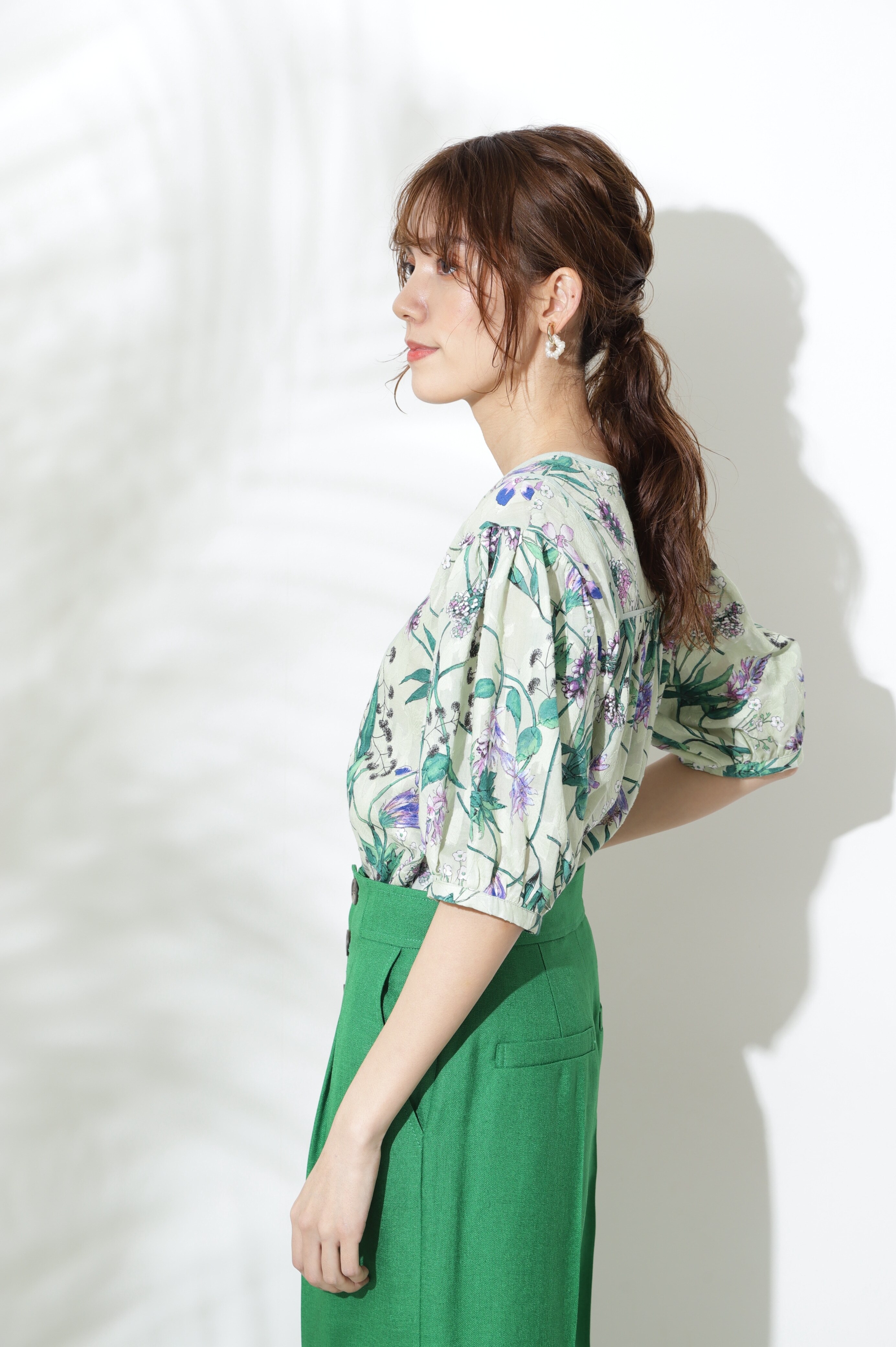 ◇ポルカフラワーブラウス|JILL STUART(ジル スチュアート)の通販 