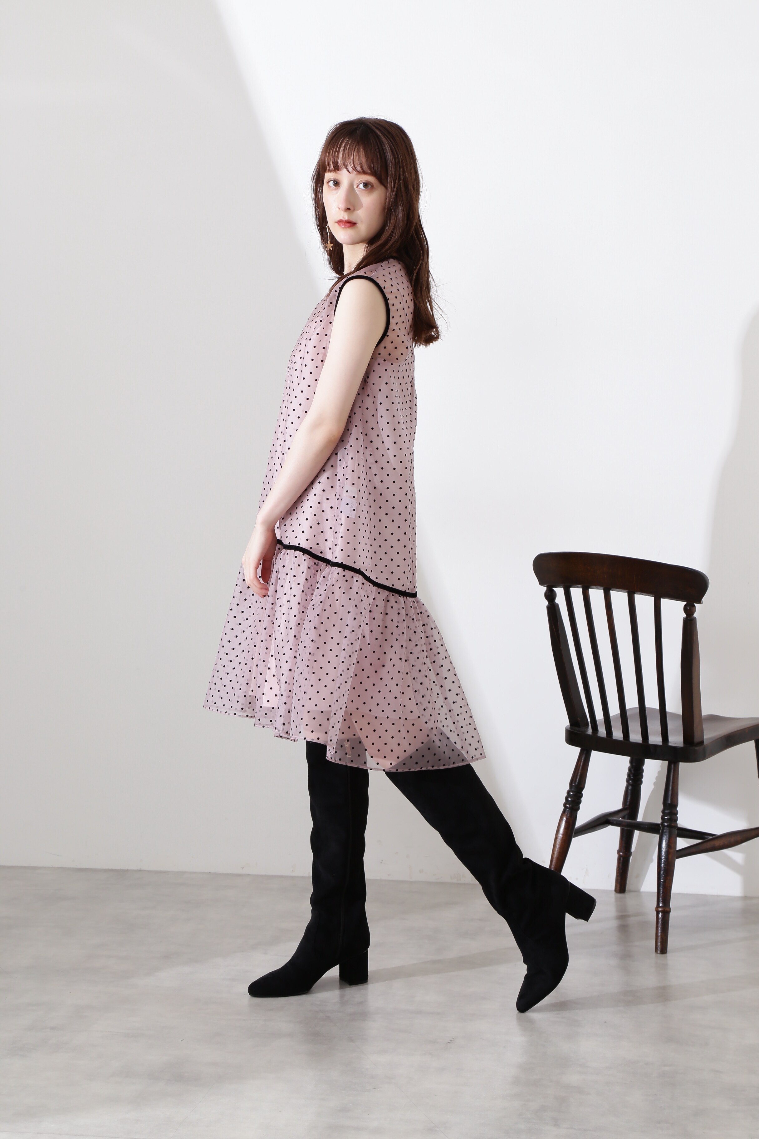 JILLSTUART ジャケット\u0026ワンピース 薄ピンク - スカートスーツ上下