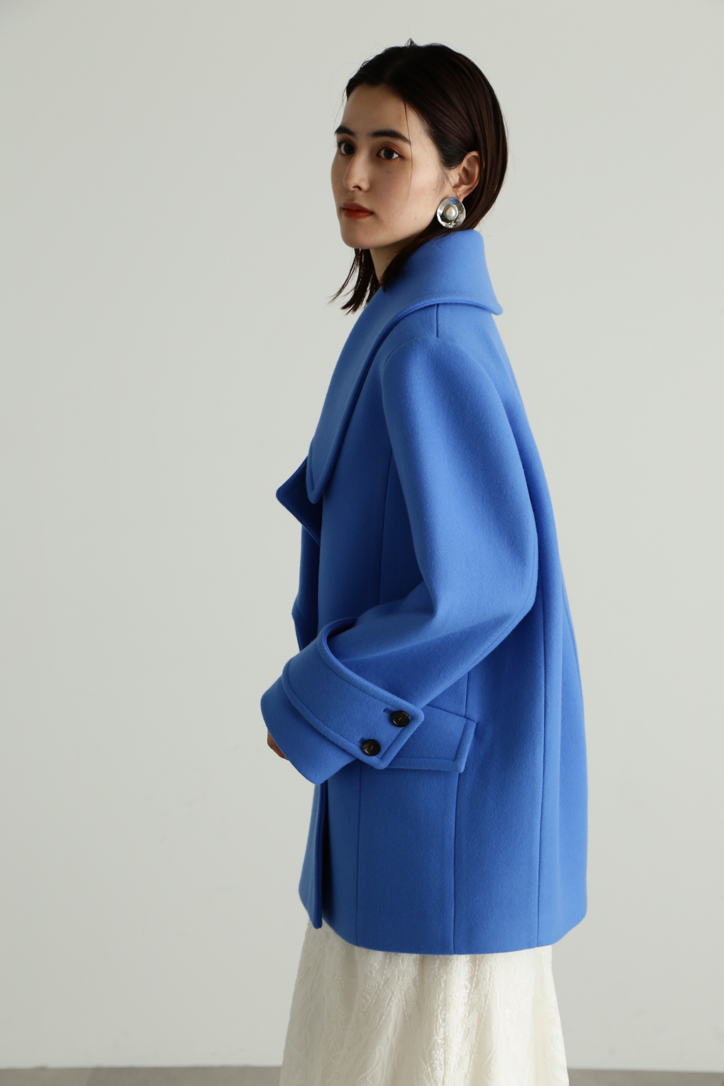 メルトンコクーンミドルコート|JILL STUART(ジル スチュアート