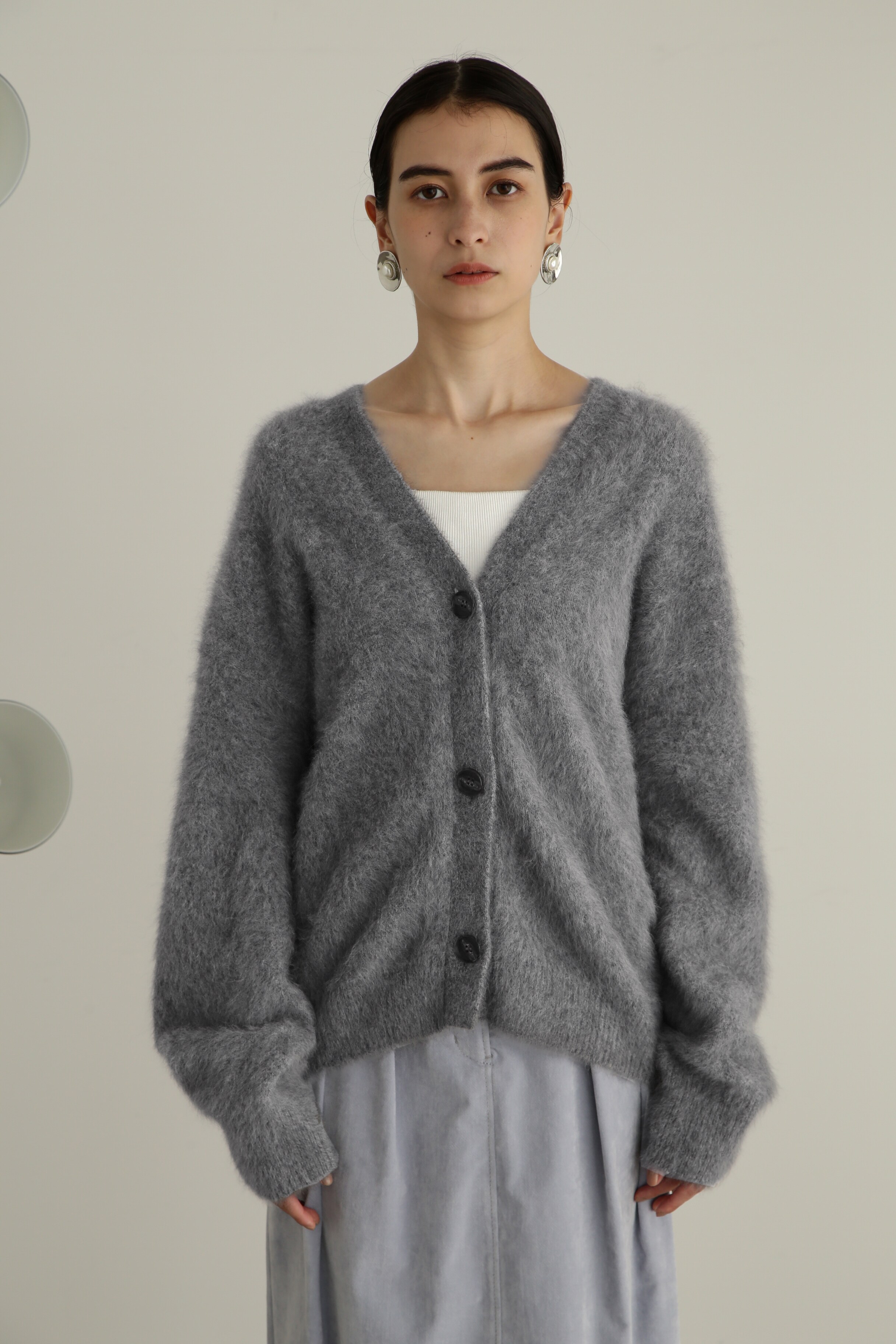 送料無料 店舗 フォックスカシミヤニットカーディガン|JILL STUART(ジル トップス