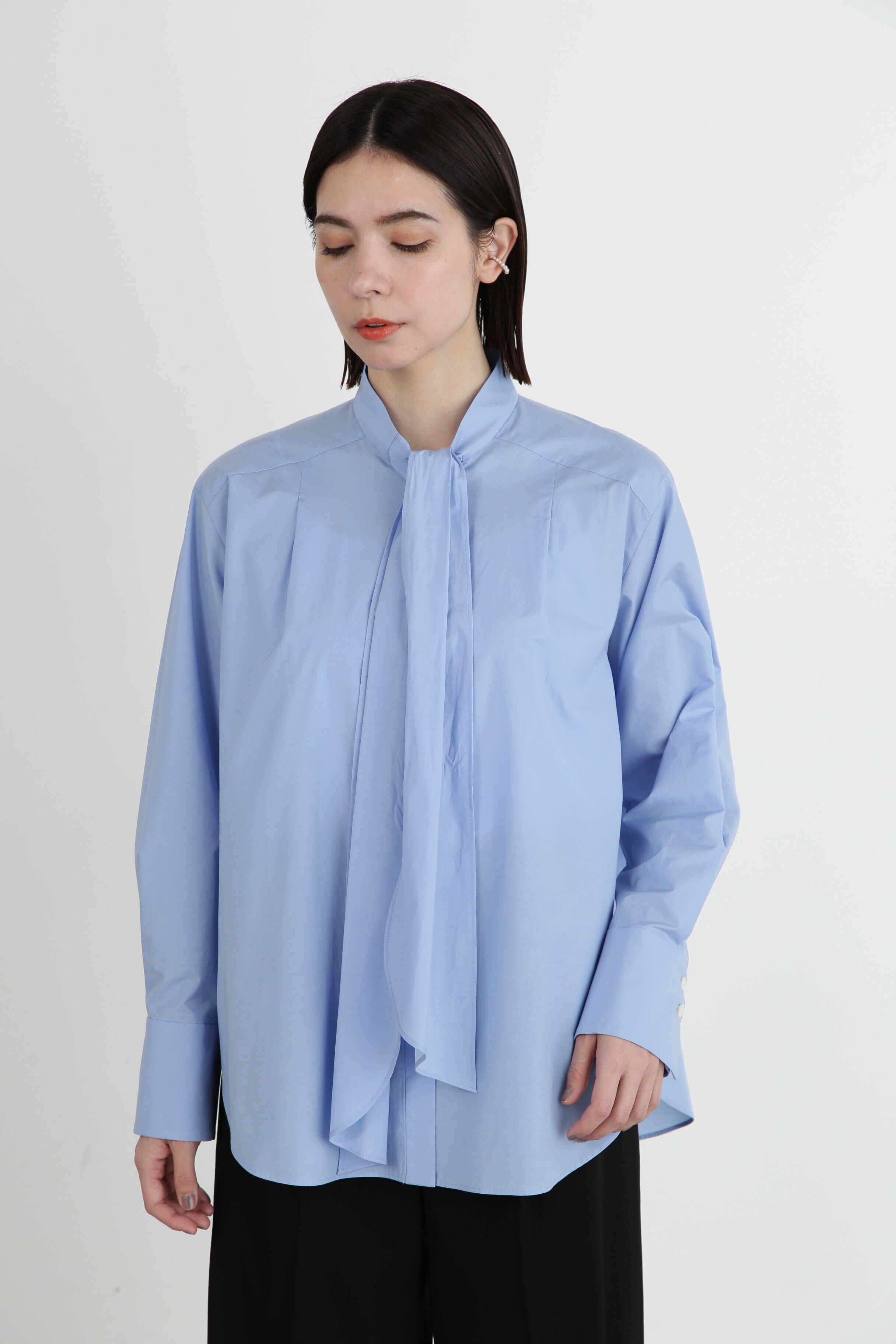 MAX80%OFF／セール開催中 タイプライターボウタイシャツ|JILL STUART(ジル スチュアート トップス