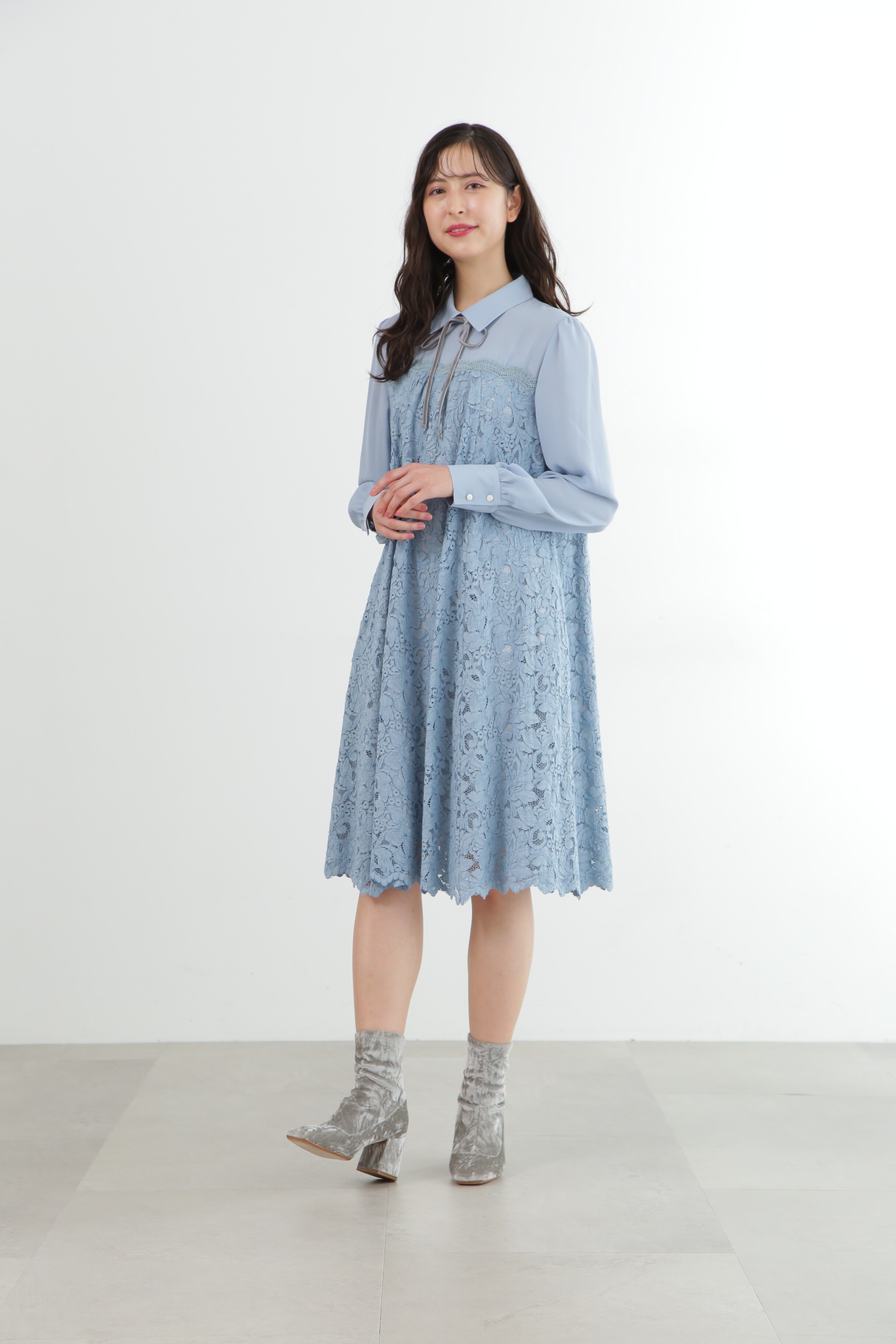 Endy ROBE》アナスタシアレースチュールワンピース|JILL STUART(ジル スチュアート)の通販｜アイルミネ