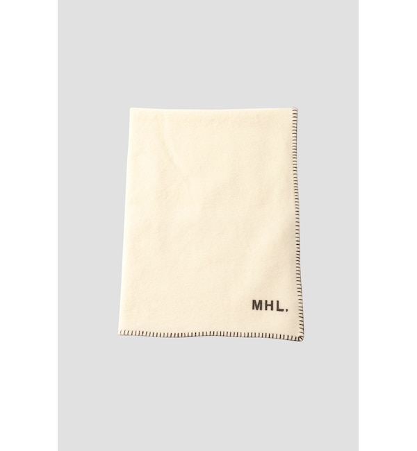 ＜アイルミネ＞【エムエイチエル/MHL.】 DRY WOOL BLANKET画像