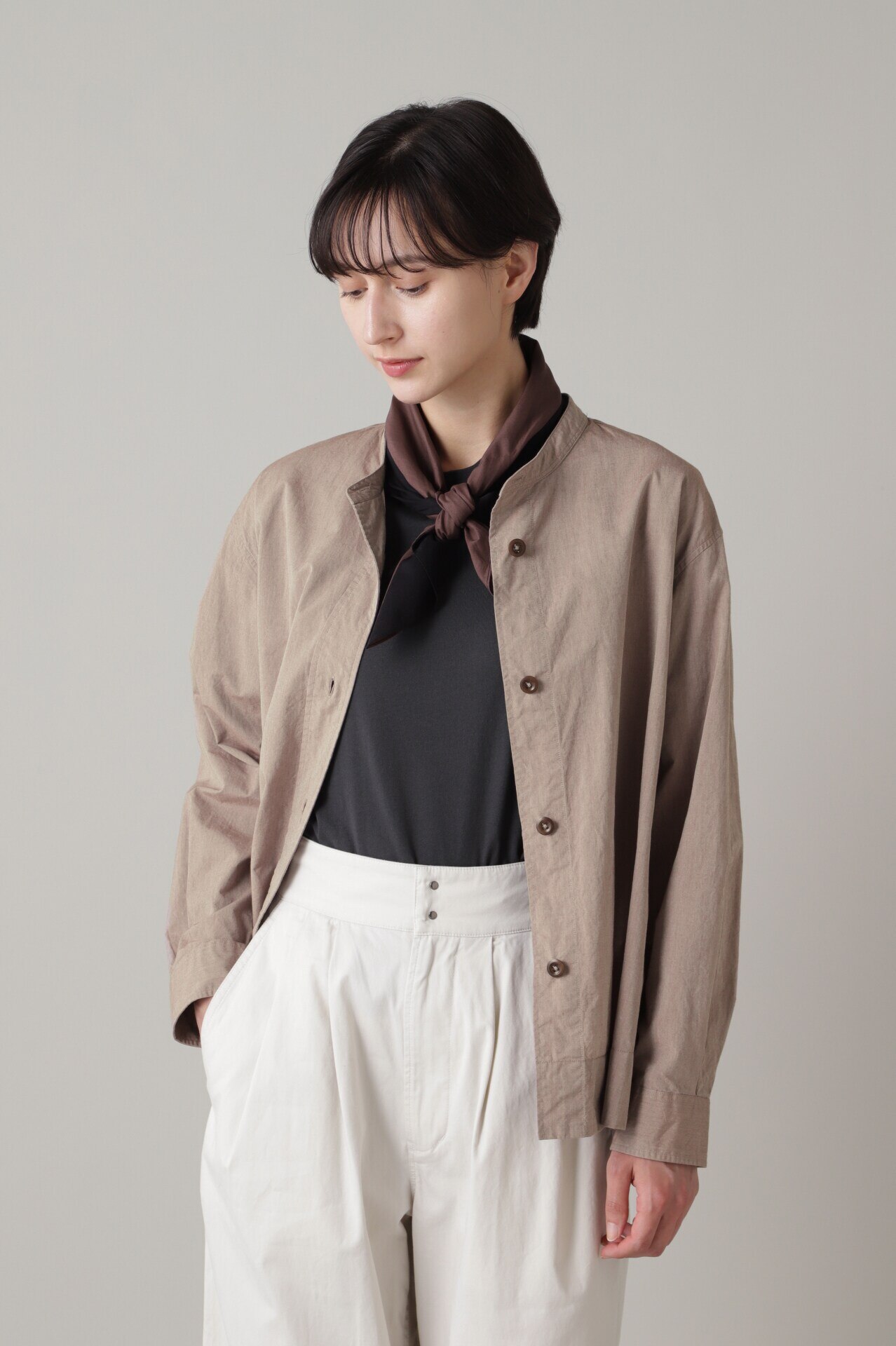 NATURAL COTTON CHAMBRAY|MHL.(エムエイチエル)の通販｜アイルミネ