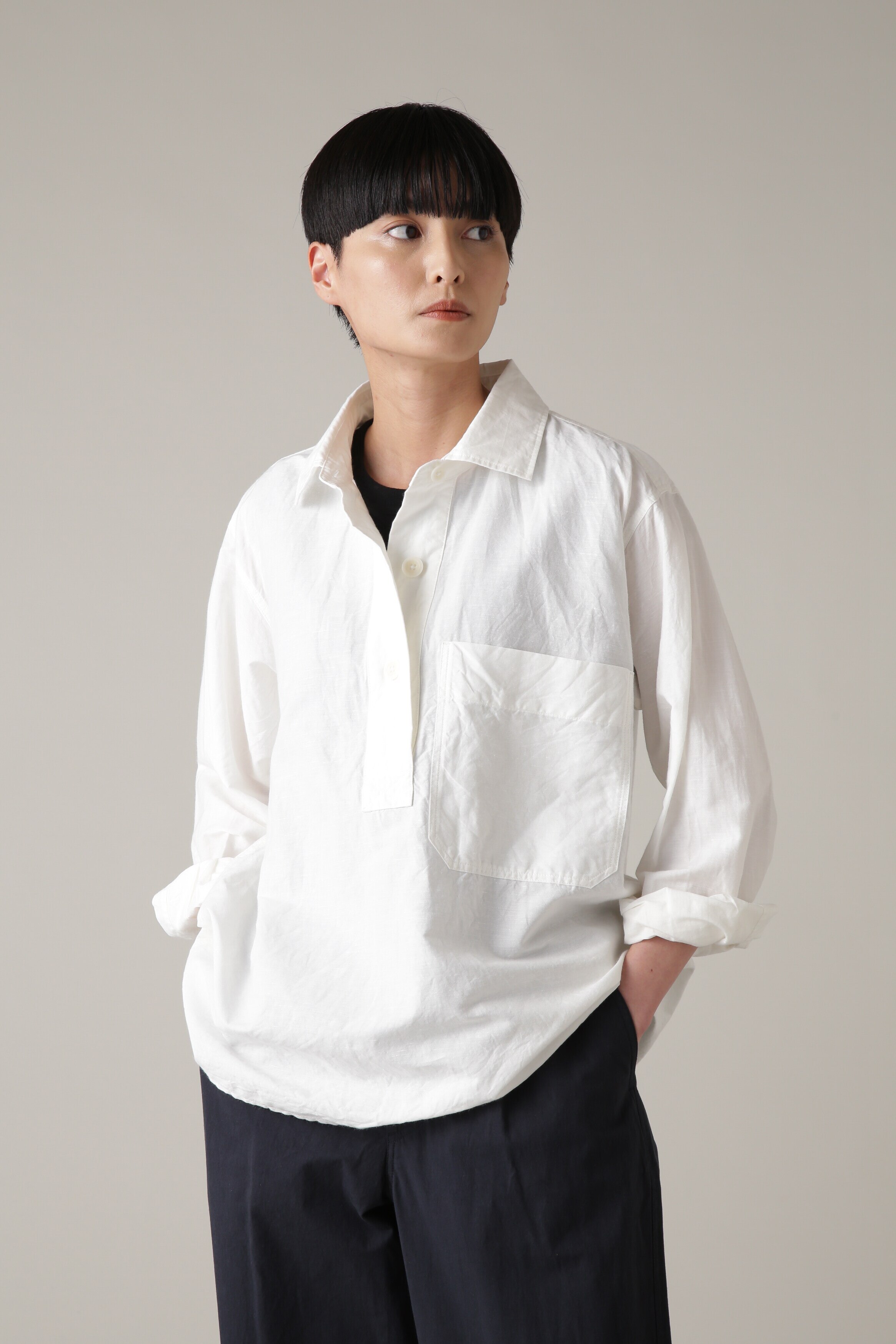 3月上旬-下旬 LIGHTWEIGHT COTTON LINEN|MHL.(エムエイチエル)の通販 ...