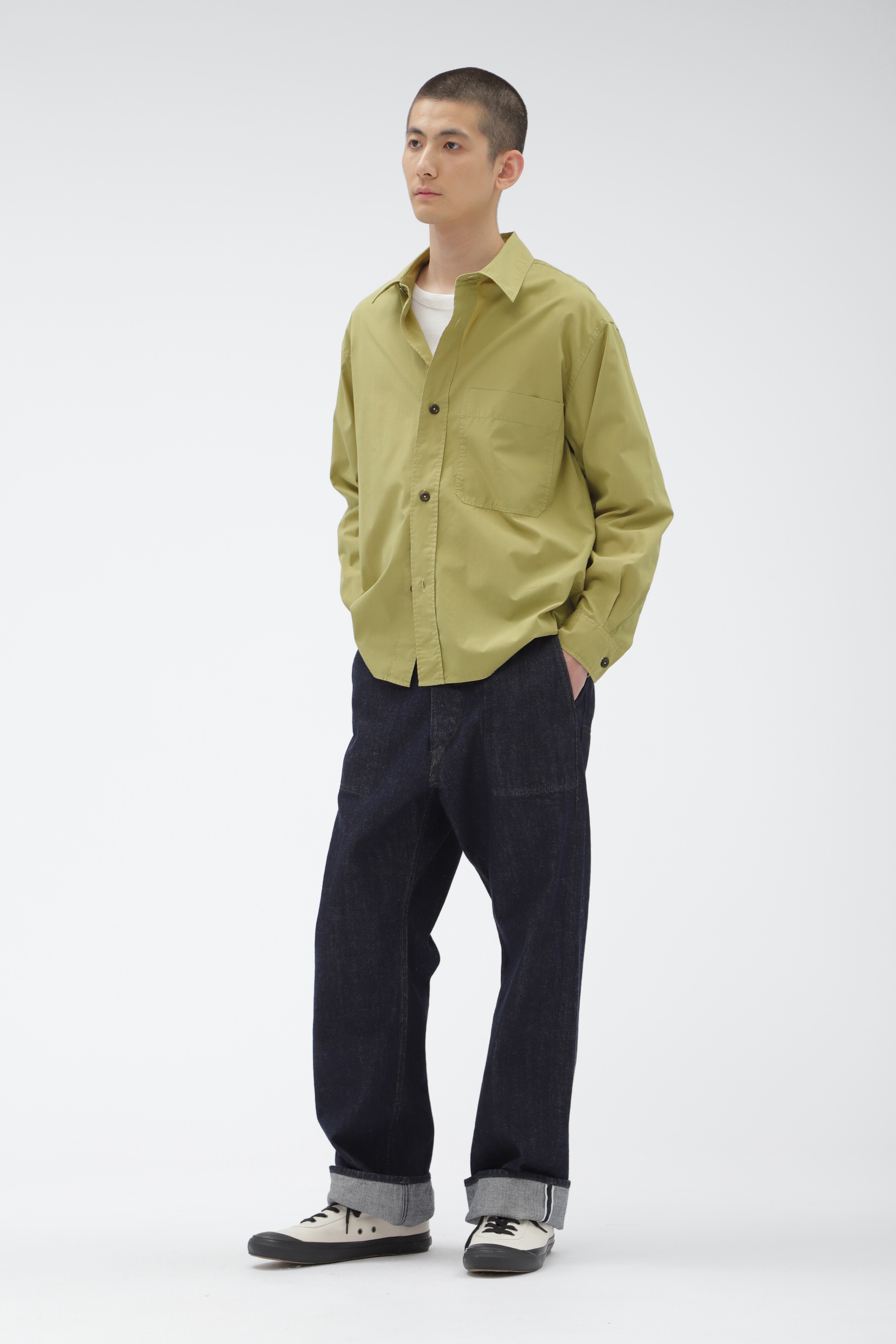 GARMENT DYE COTTON POPLIN|MHL.(エムエイチエル)の通販｜アイルミネ