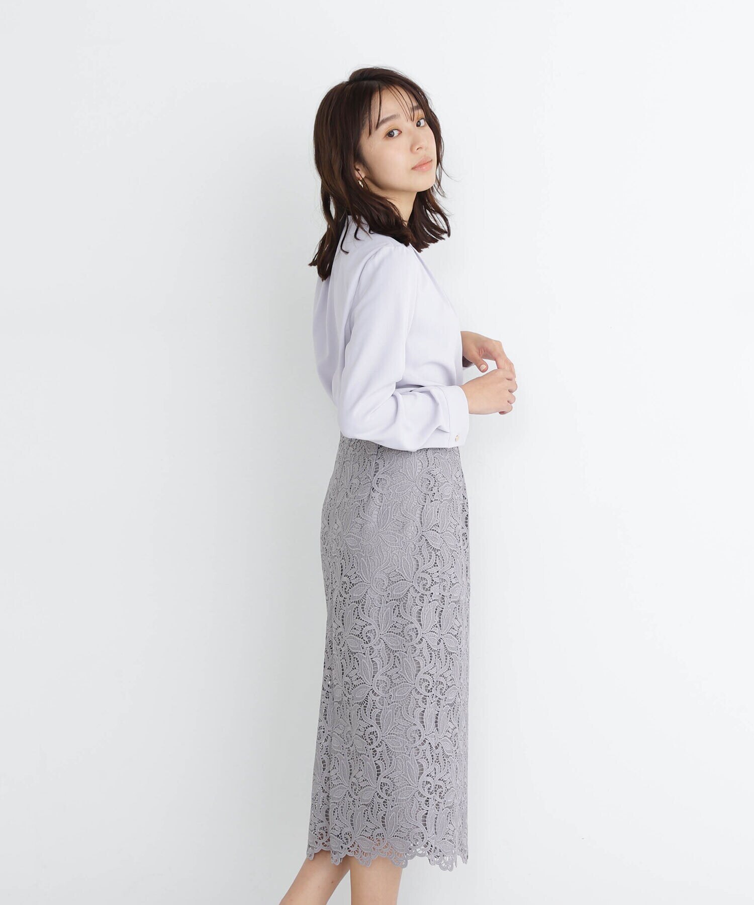 フロントタックブラウス 24SS|NATURAL BEAUTY BASIC(ナチュラル