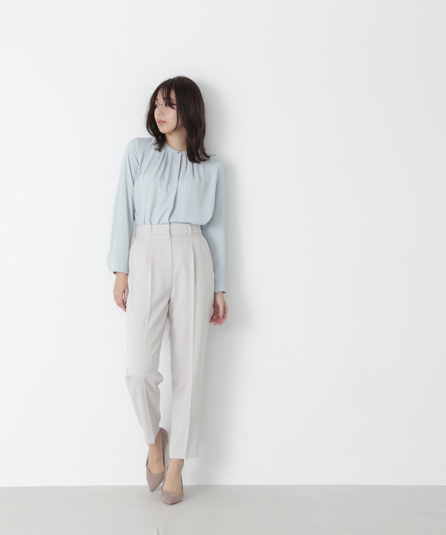 フロントタックブラウス 24SS|NATURAL BEAUTY BASIC(ナチュラル