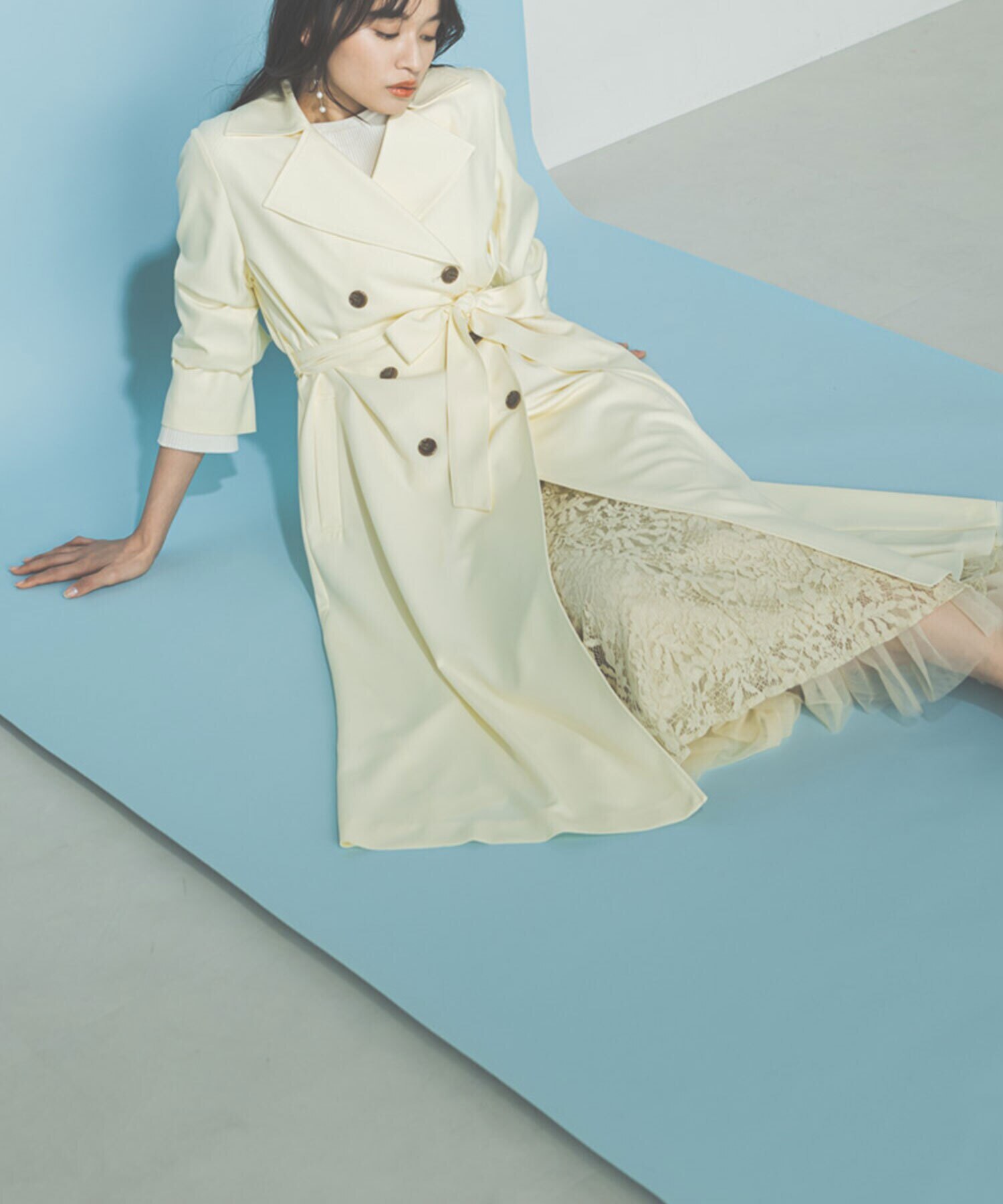 NATURAL BEAUTY BASIC｜クリアツイルレディトレンチコート 24SS | Rakuten  Fashion(楽天ファッション／旧楽天ブランドアベニュー)KA7605