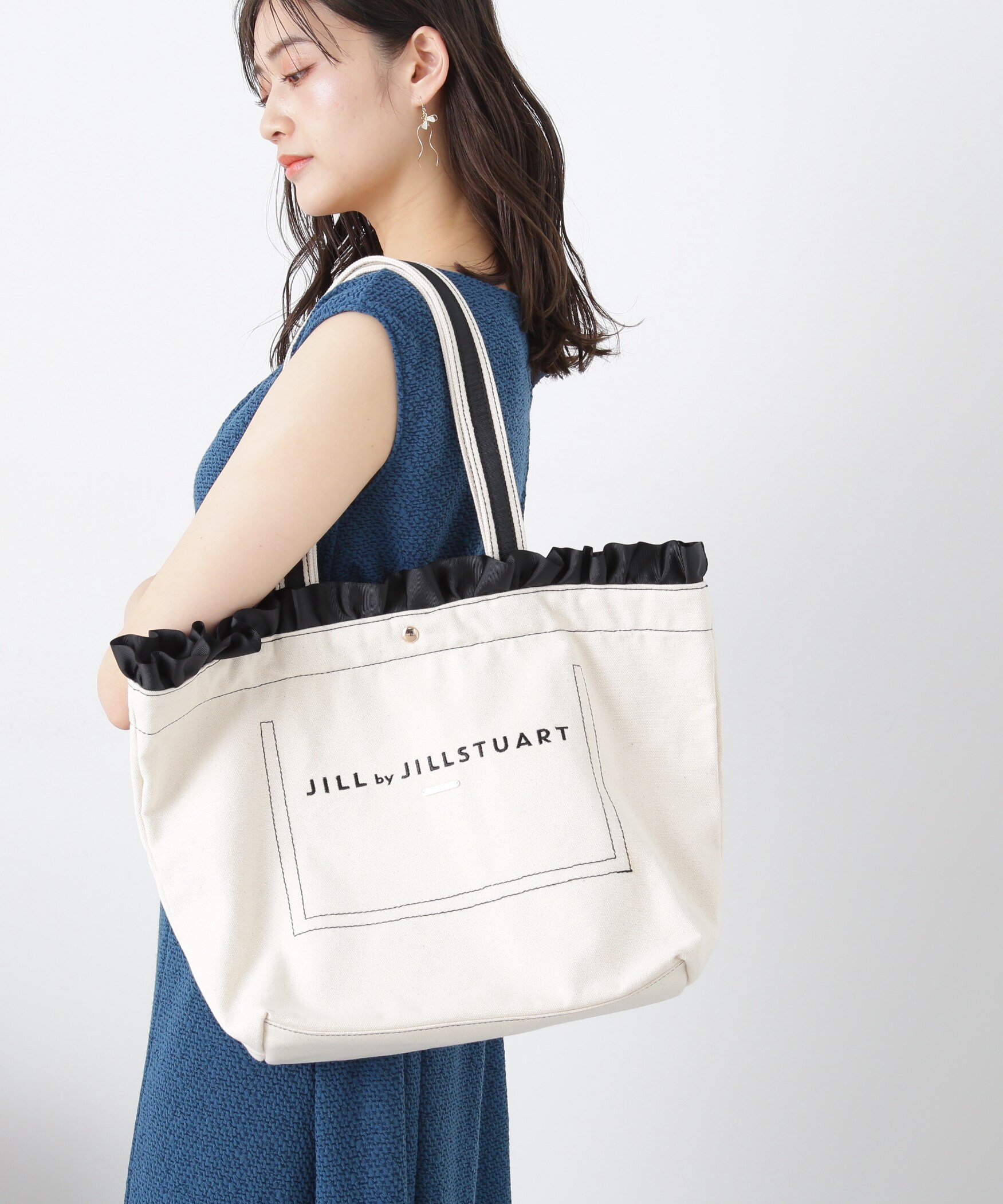 フリルトップトート（大）|JILL by JILL STUART(ジル バイ ジル