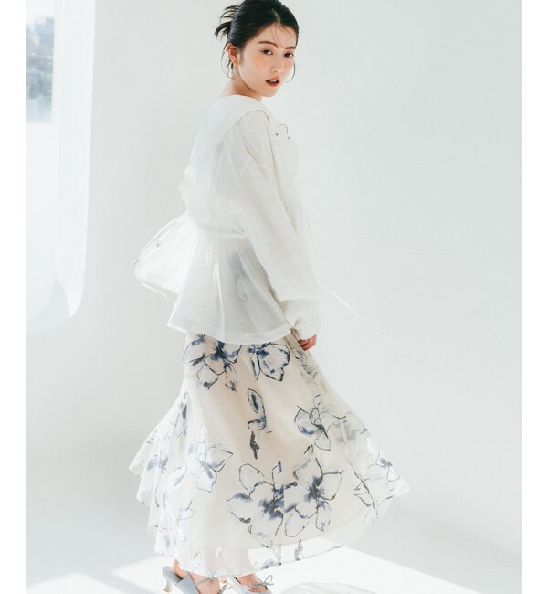 オパールフラワースカート|JILL by JILL STUART(ジル バイ ジル スチュアート)の通販｜アイルミネ