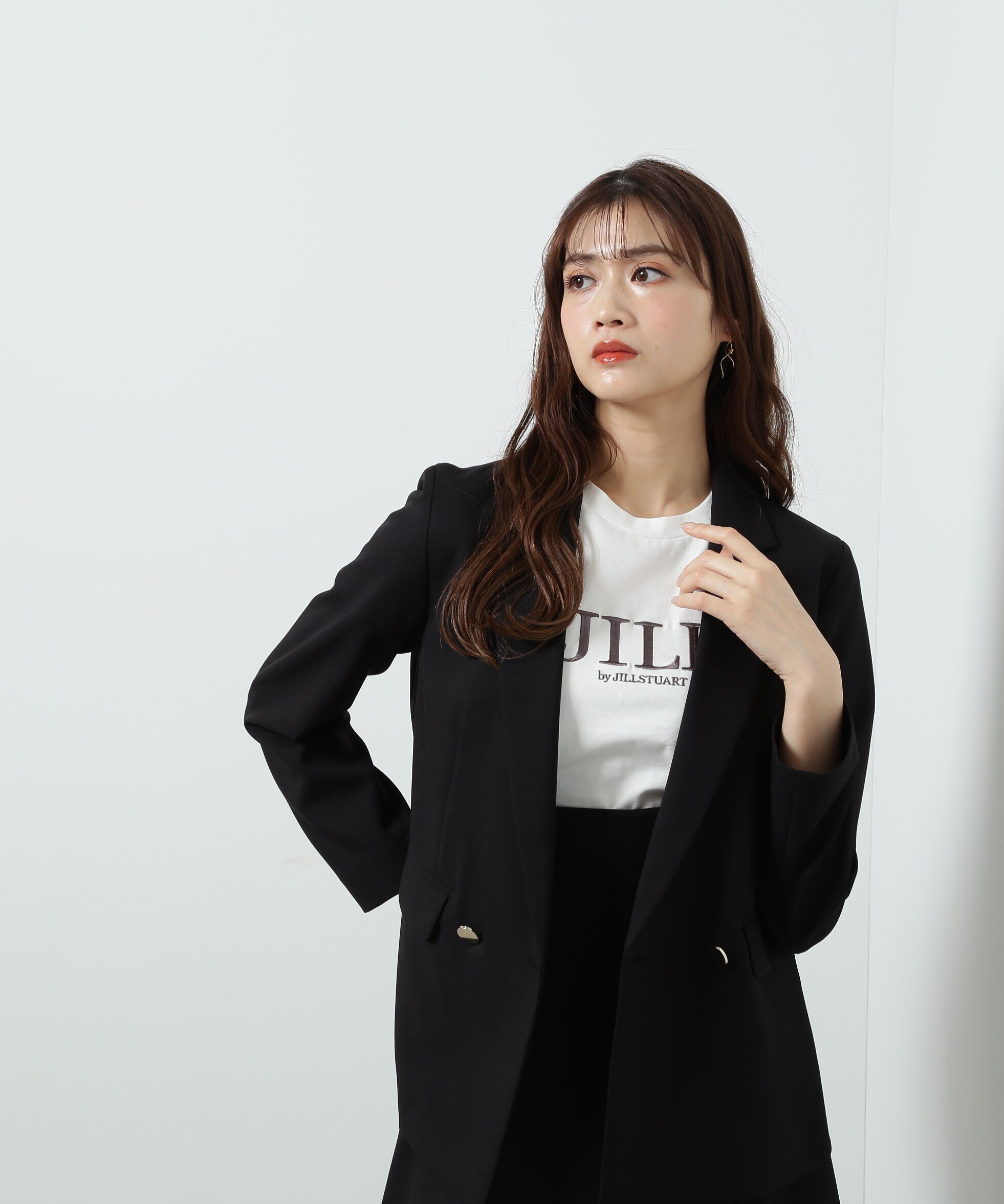 トロピカルセットアップ WEB限定カラー：ネイビー|JILL by JILL STUART