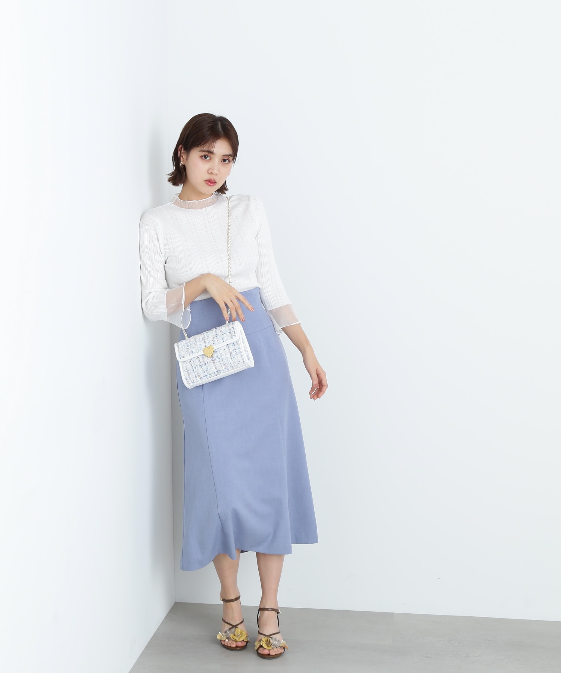 最安値に挑戦！ JILL by JILLSTUART ハートコンチョポシェット