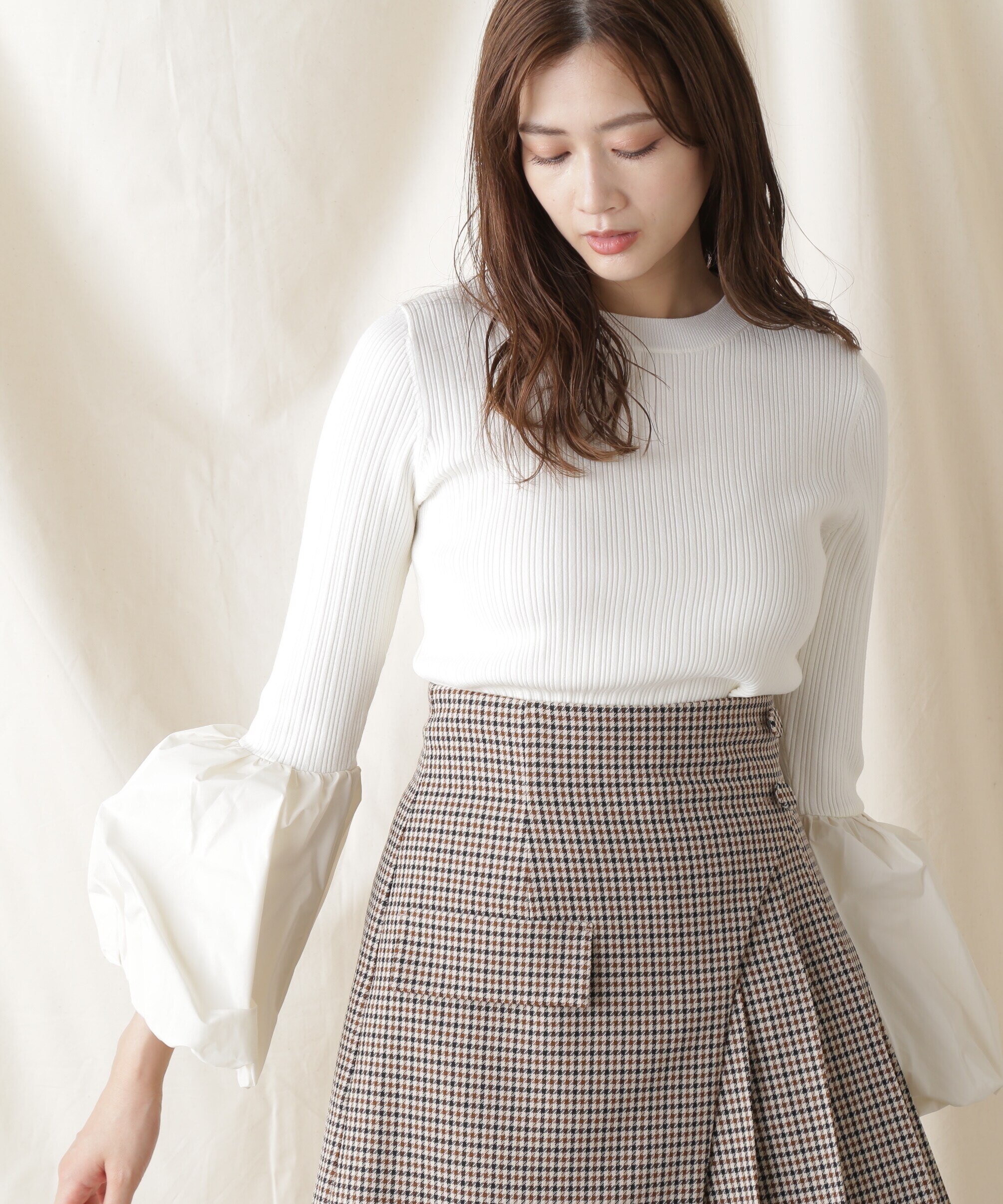 ロゴジャガードビジューニット|JILL by JILL STUART(ジル バイ ジル