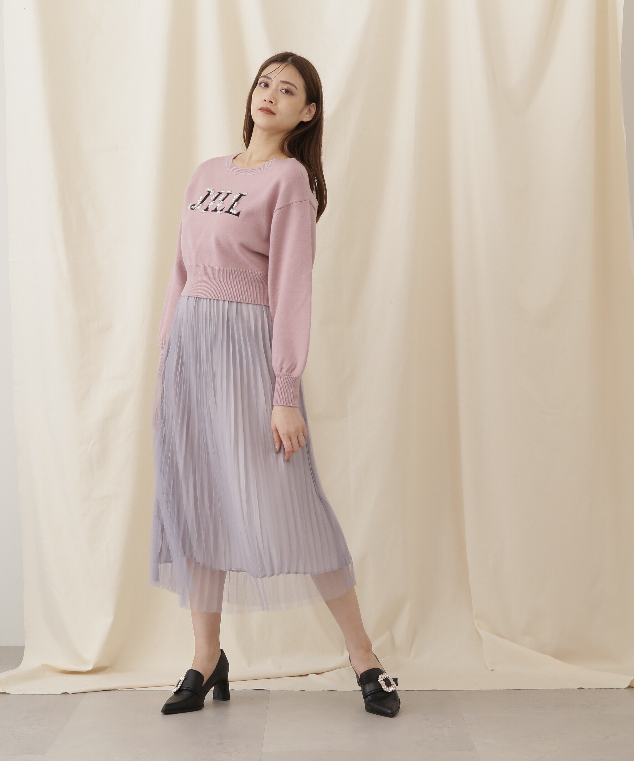 2Wayシャイニーチュールスカート|JILL by JILL STUART(ジル バイ ジル