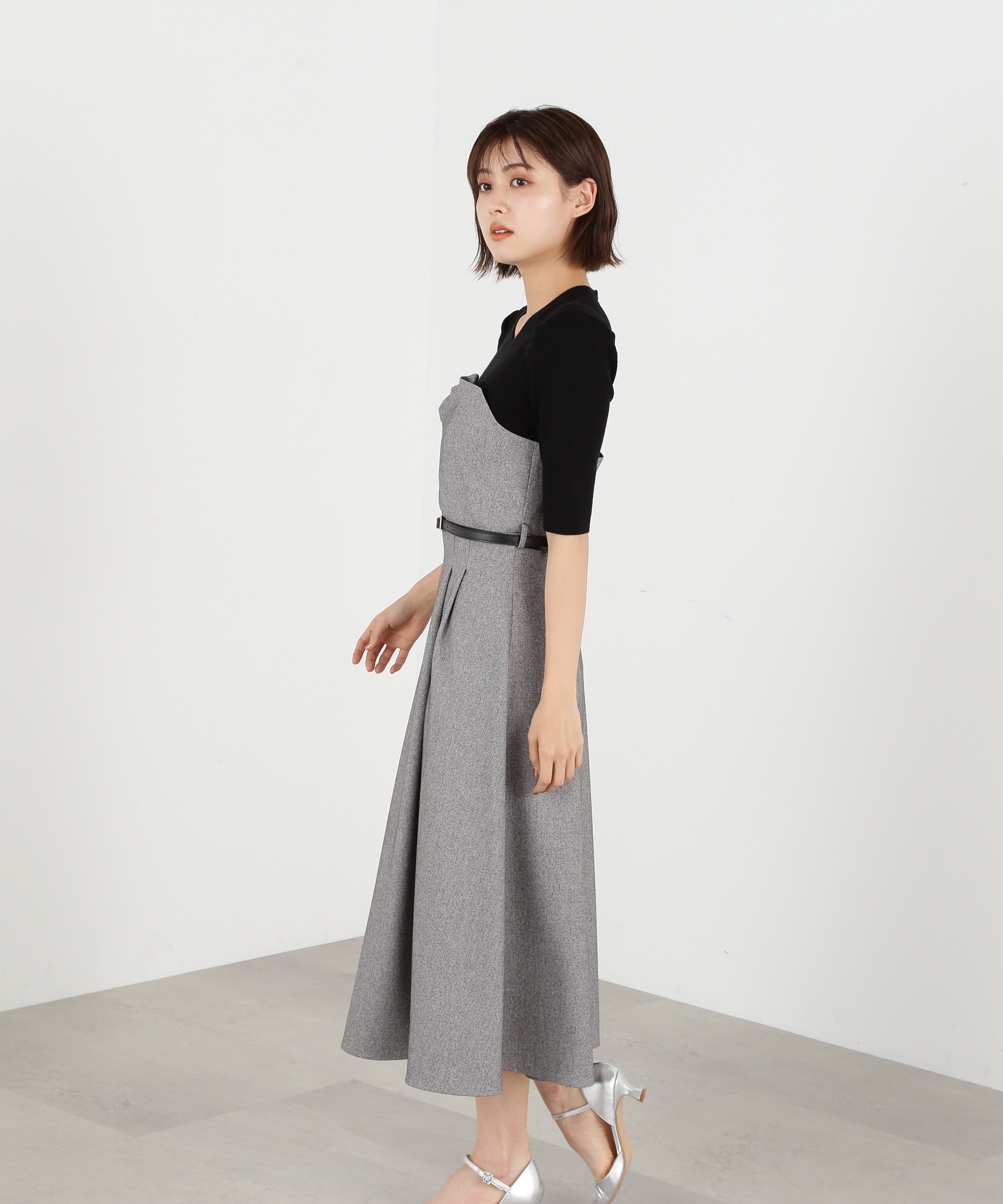 JILL by JILLSTUART ワンピース ◇ニットドッキングワンピース