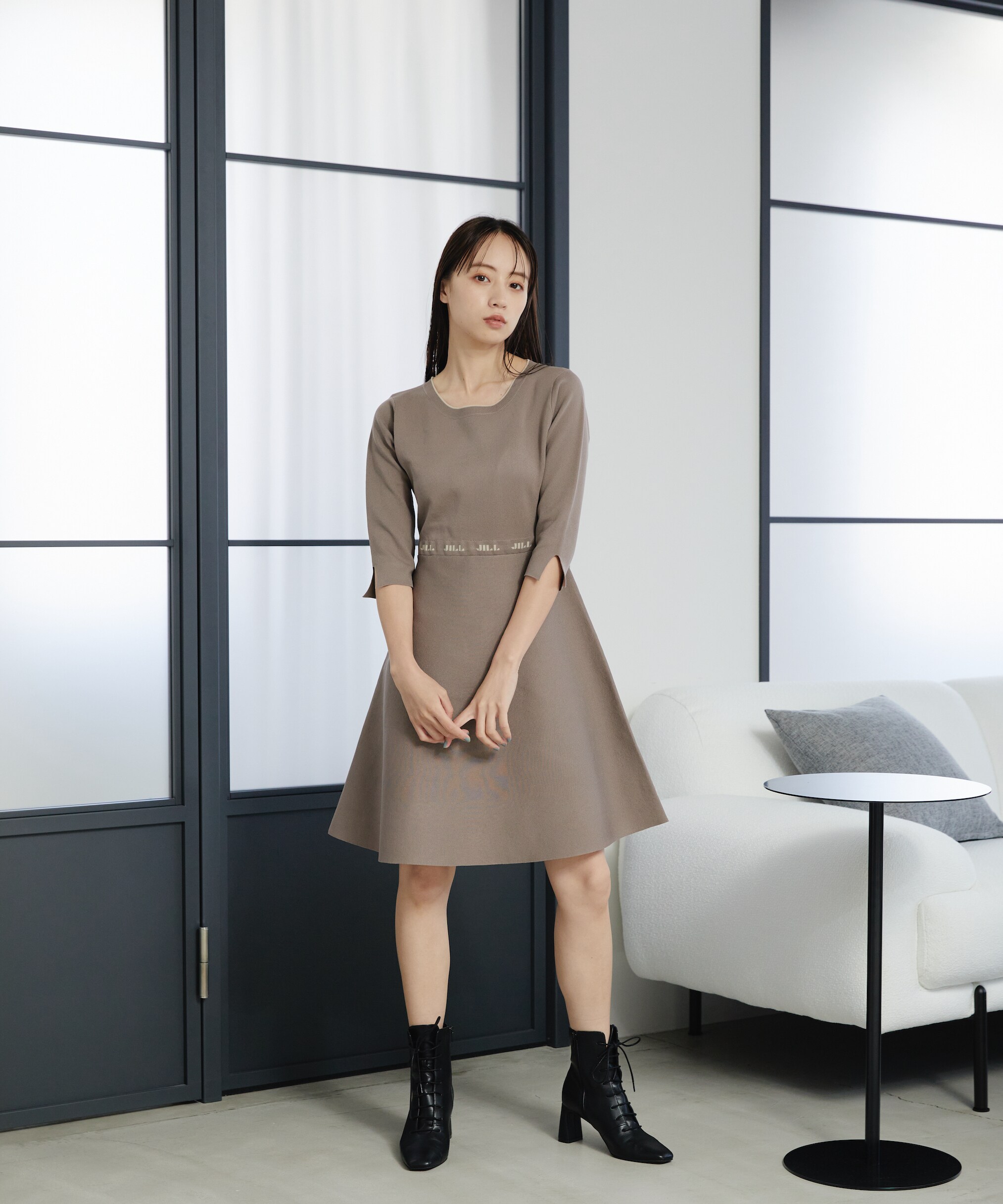 ロゴジャガードニットワンピース2|JILL by JILL STUART(ジル バイ ジル