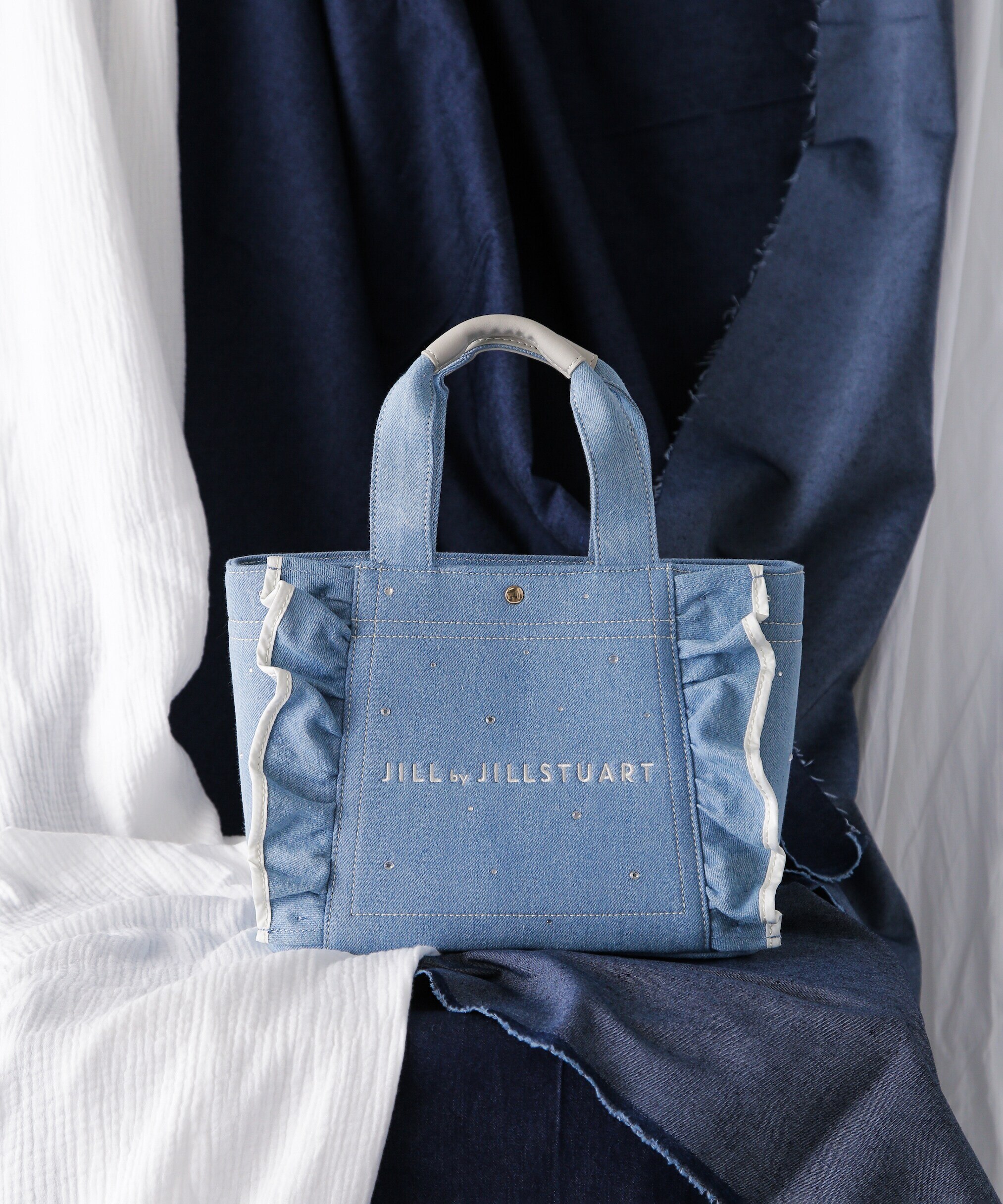 WEB限定：ビジューフリルトート |JILL by JILL STUART(ジル バイ ジル スチュアート)の通販｜アイルミネ