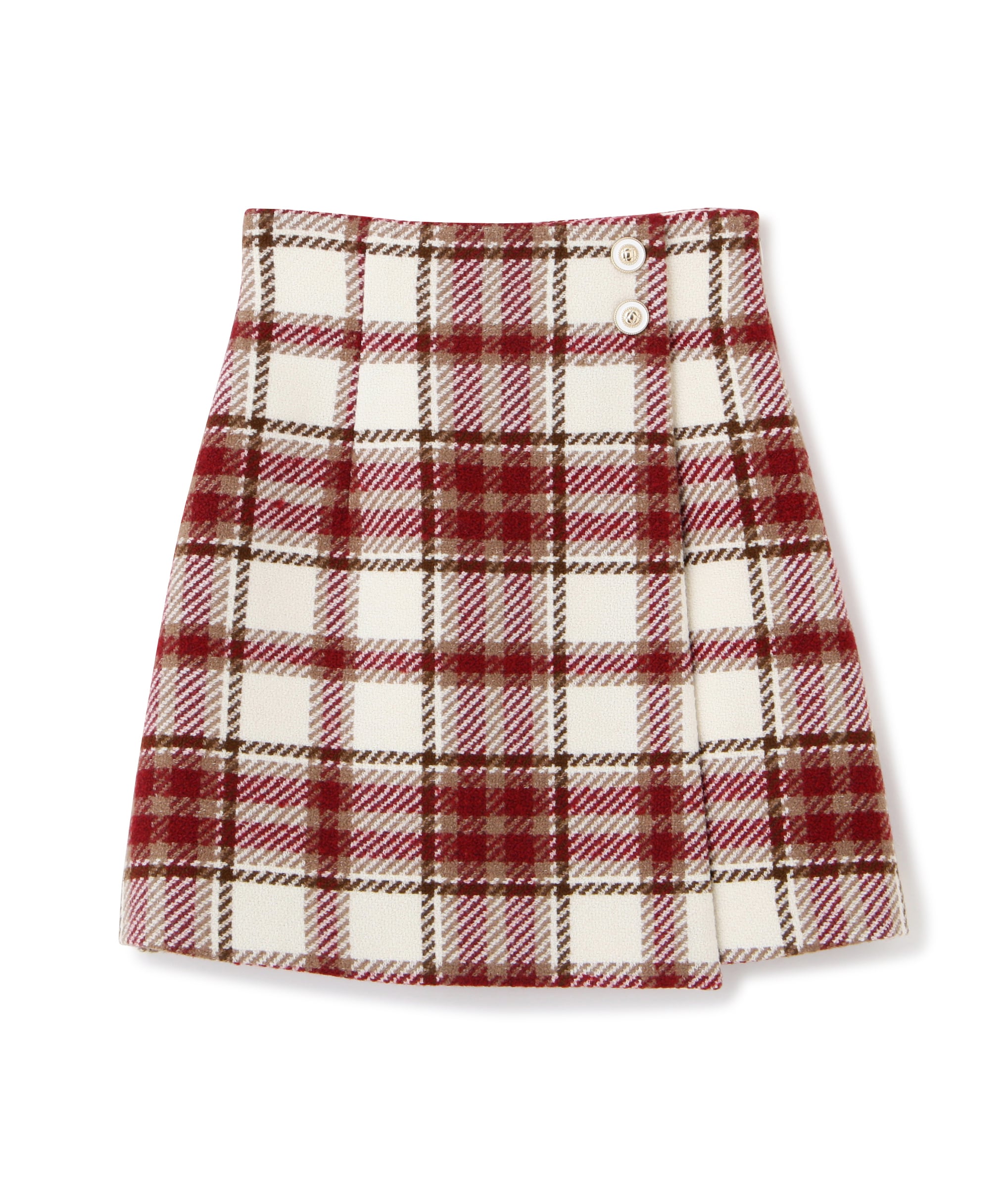 楽天市場】【SALE／30%OFF】ラップ風ビッグカラーチェックミニ