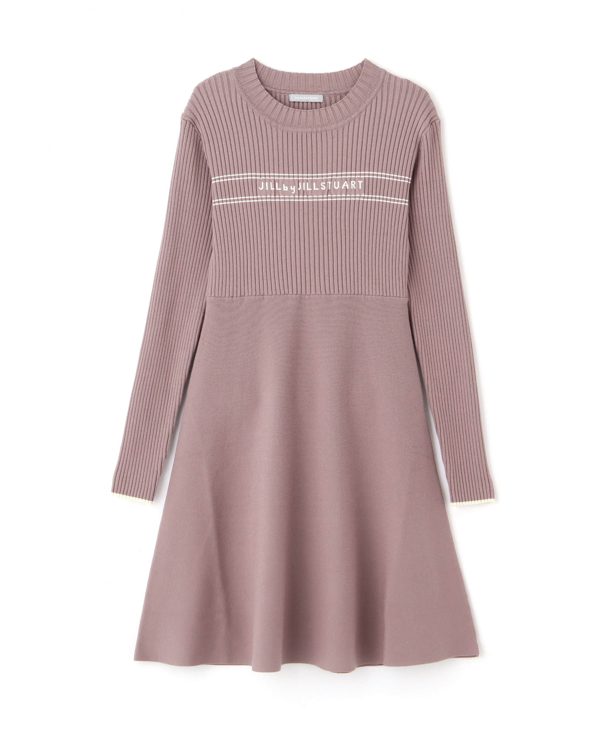 ◇パイピングロゴニットワンピース|JILL by JILL STUART(ジル
