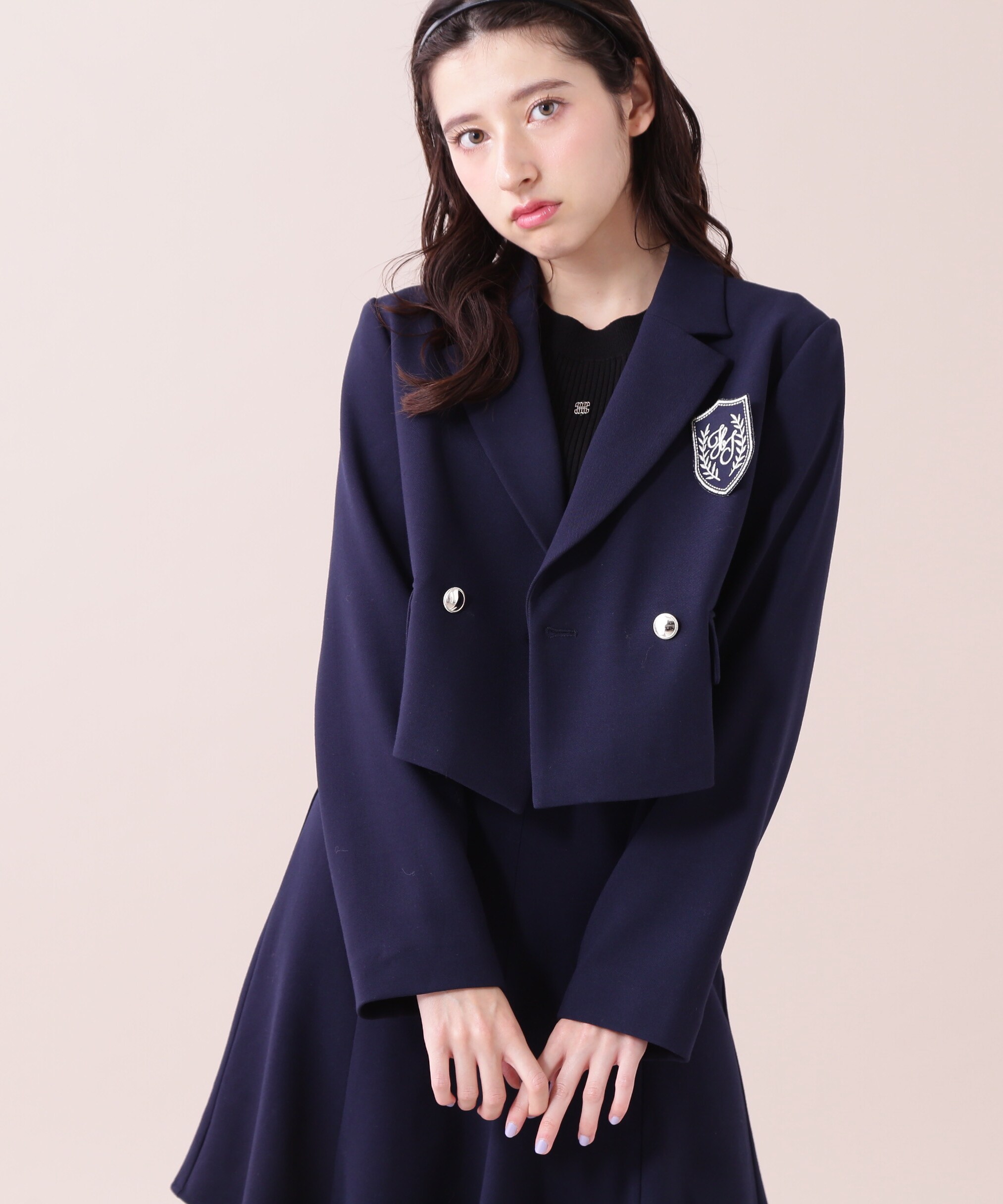 ウーリッシュセットアップ ジャケット WEB限定カラー：ローズピンク|JILL by JILL STUART(ジル バイ ジル スチュアート )の通販｜アイルミネ