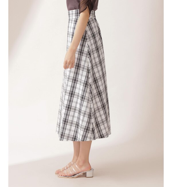 モノトーンチェックスカート Proportion Body Dressing プロポーションボディドレッシング の通販 アイルミネ モノトーンチェックスカート Proportion Body Dressing プロポーションボディドレッシング の通販 アイルミネ
