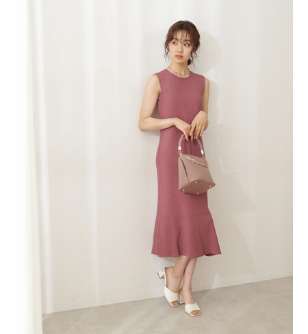 バックシャンリブワンピース Proportion Body Dressing プロポーションボディドレッシング の通販 アイルミネ