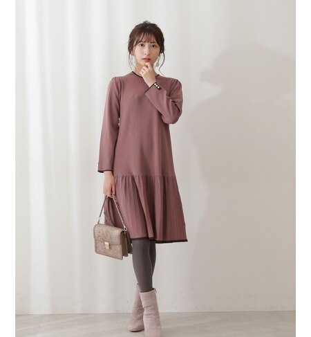 クラシカルプリーツミニワンピース Proportion Body Dressing プロポーションボディドレッシング の通販 アイルミネ