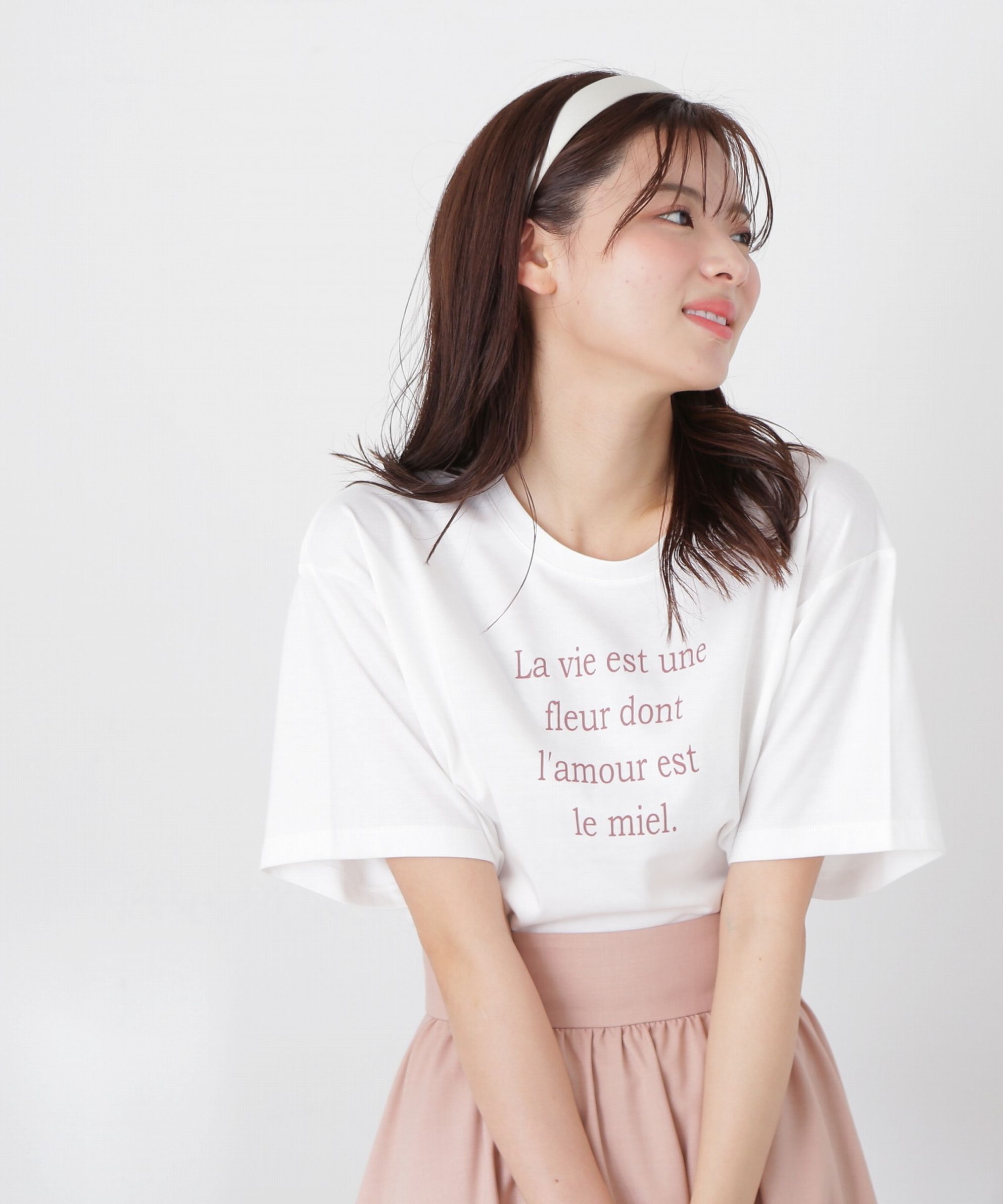 EDIT COLOGNE》ロゴプリントTシャツ|PROPORTION BODY DRESSING