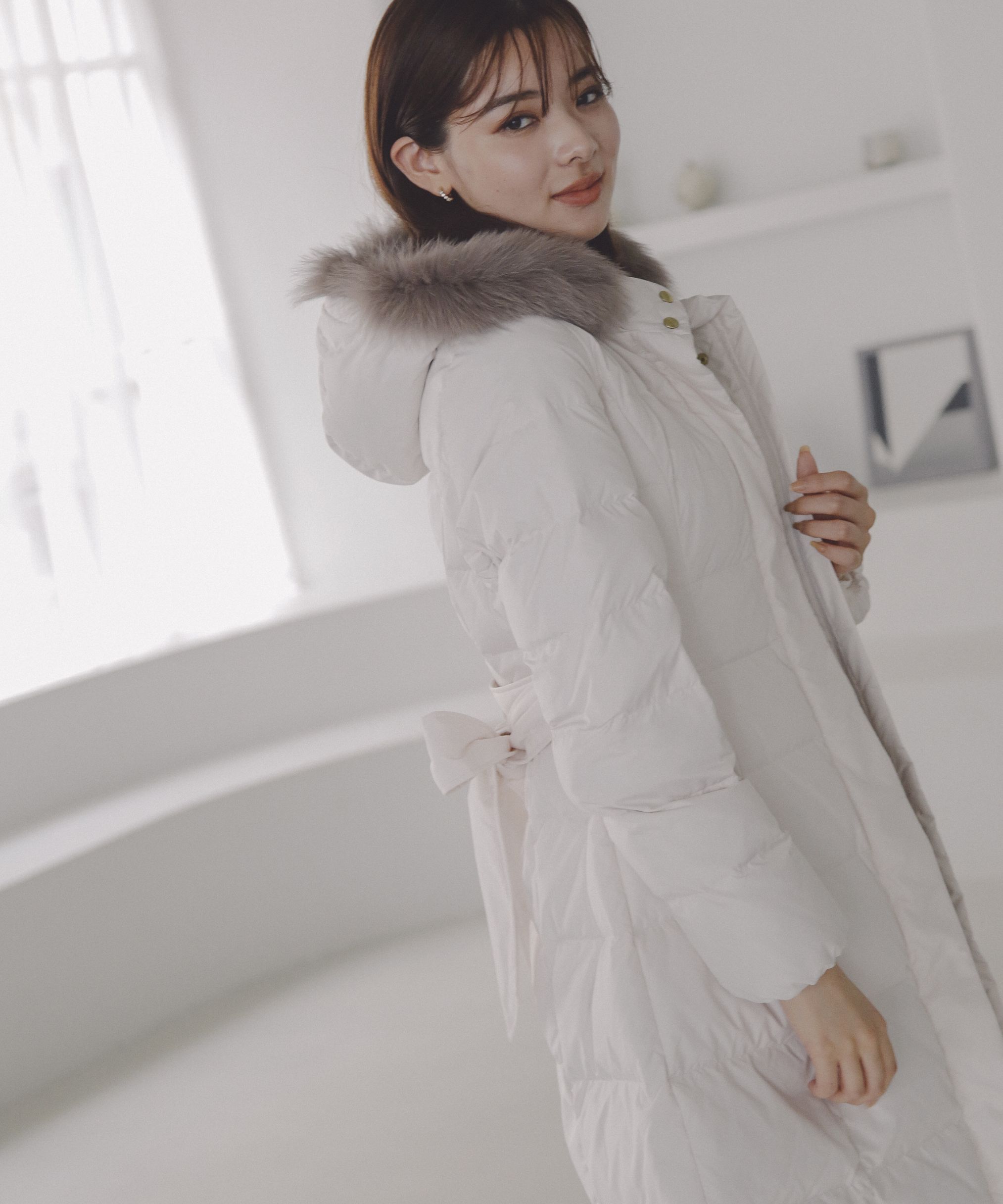 ベーシックロングダウン|PROPORTION BODY DRESSING(プロポーション