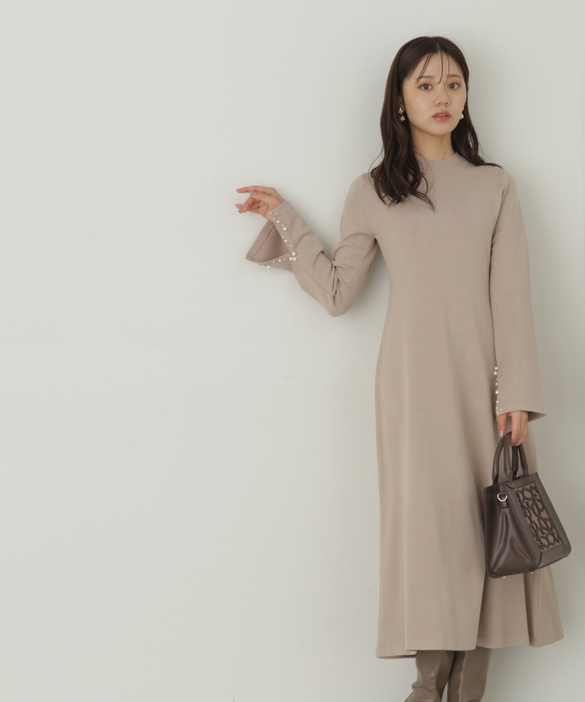 ライトツイードジャンスカ/23AW|PROPORTION BODY DRESSING