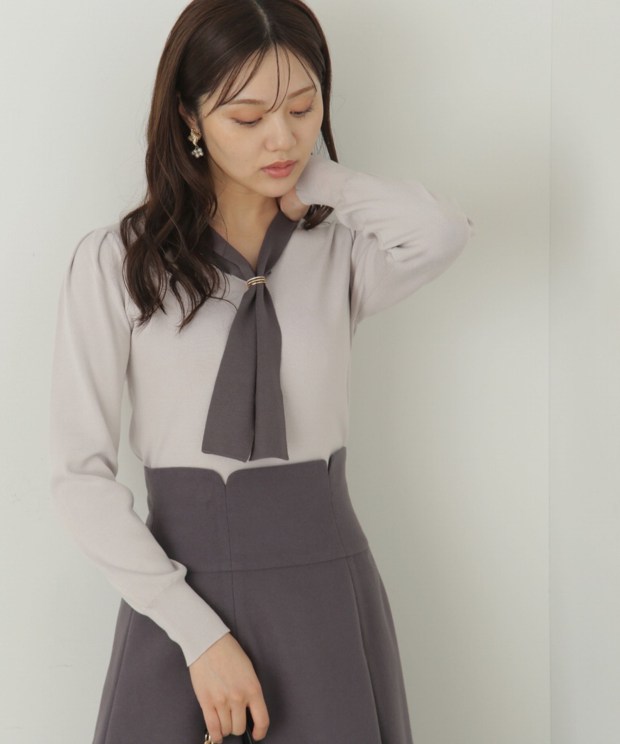 2Wayリングニット WEB限定カラー：ピンク|PROPORTION BODY DRESSING 