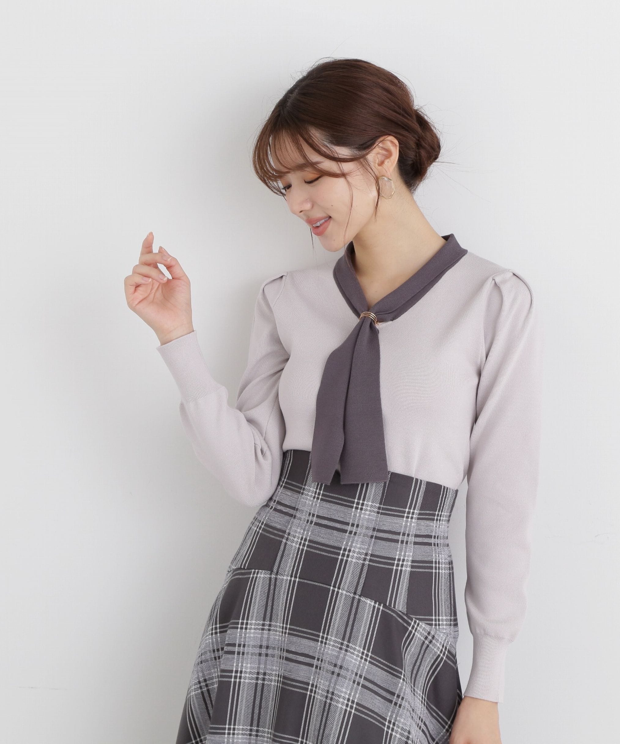 2Wayリングニット WEB限定カラー：ピンク|PROPORTION BODY DRESSING 