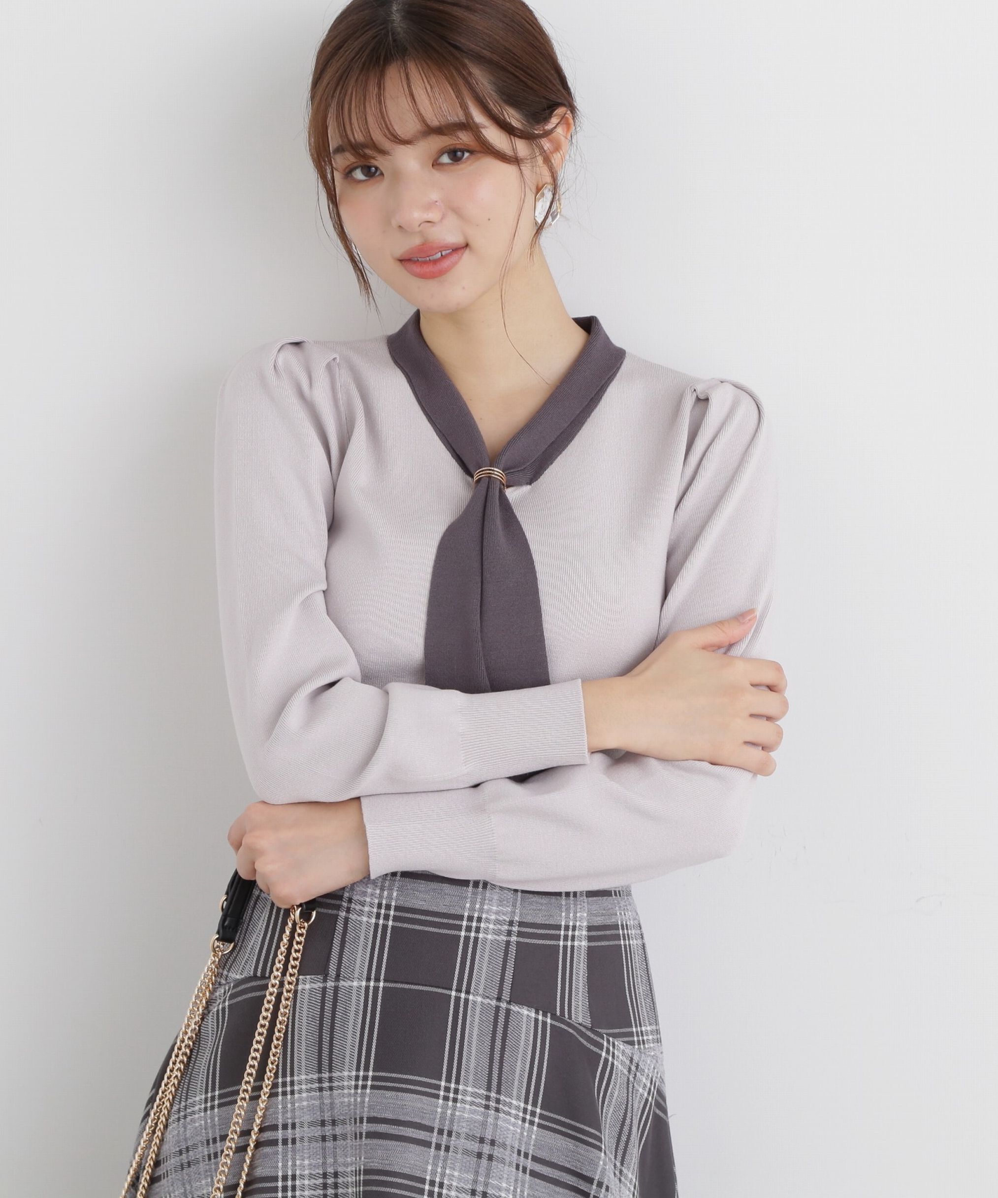 2Wayリングニット WEB限定カラー：ピンク|PROPORTION BODY DRESSING 