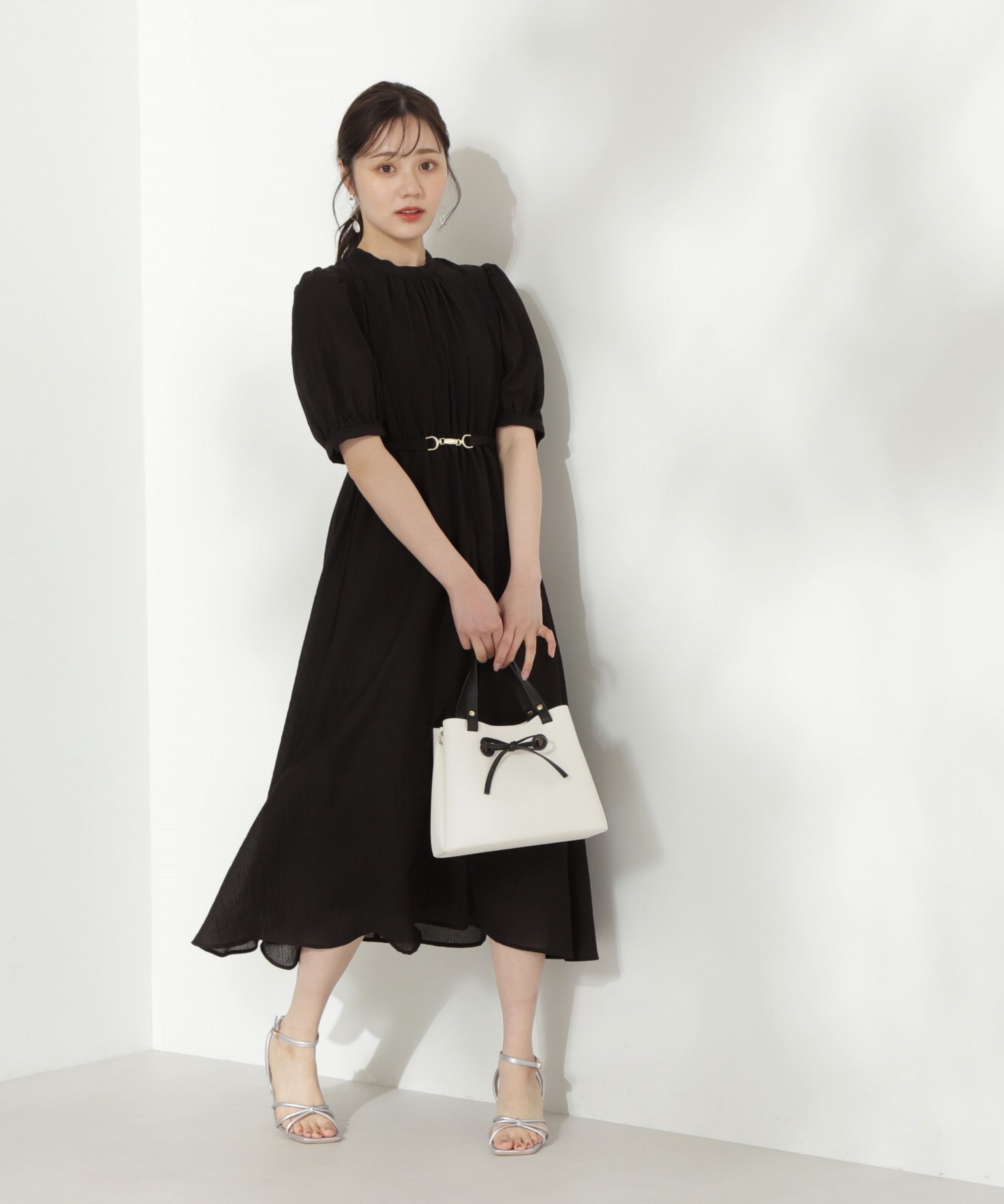 パリコレクション シアーストライプワンピース|PROPORTION DRESSING BODY ワンピース