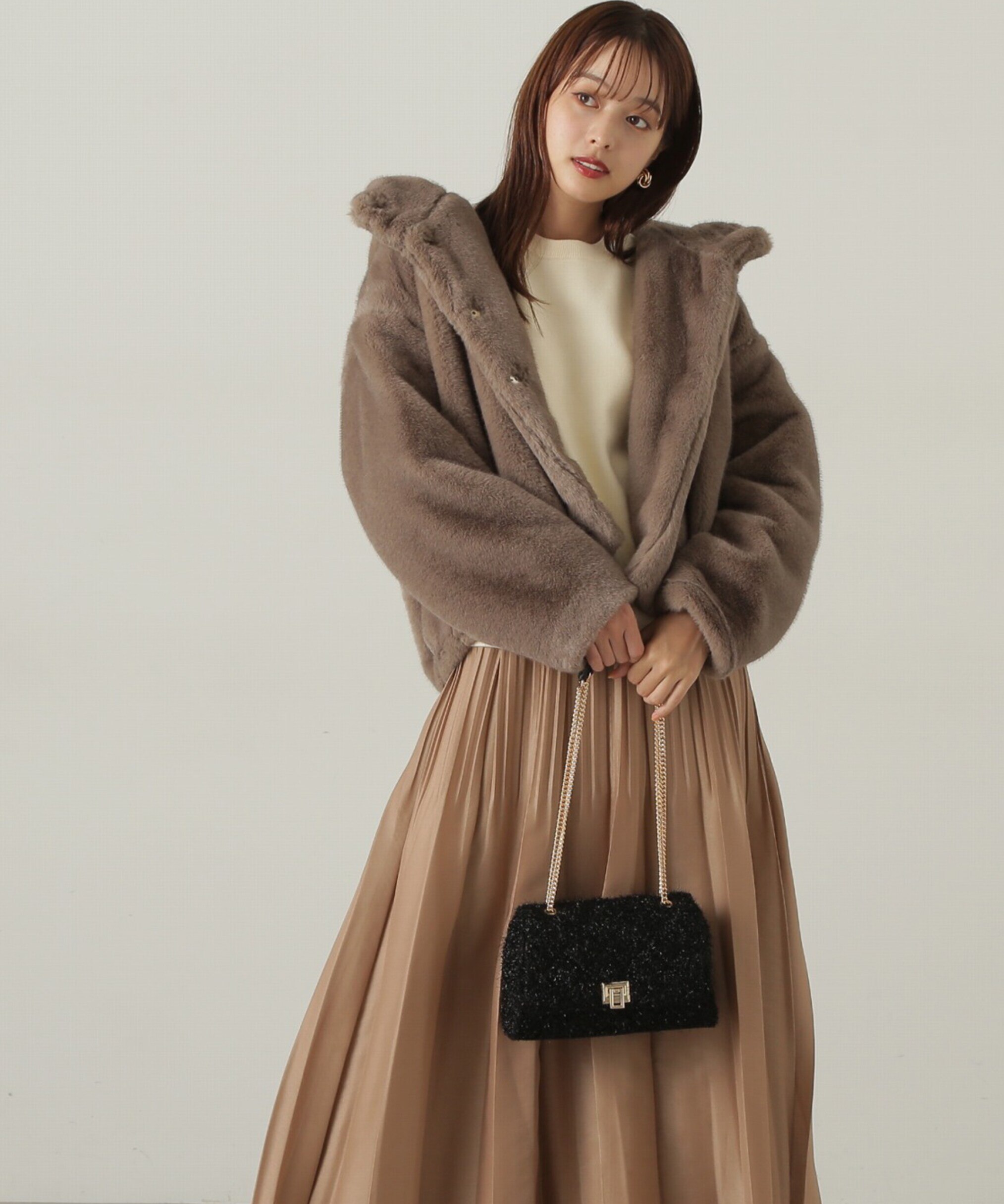 2024人気新作 フェイクファーブルゾン 24AW|PROPORTION BODY DRESSING ジャケット・アウター