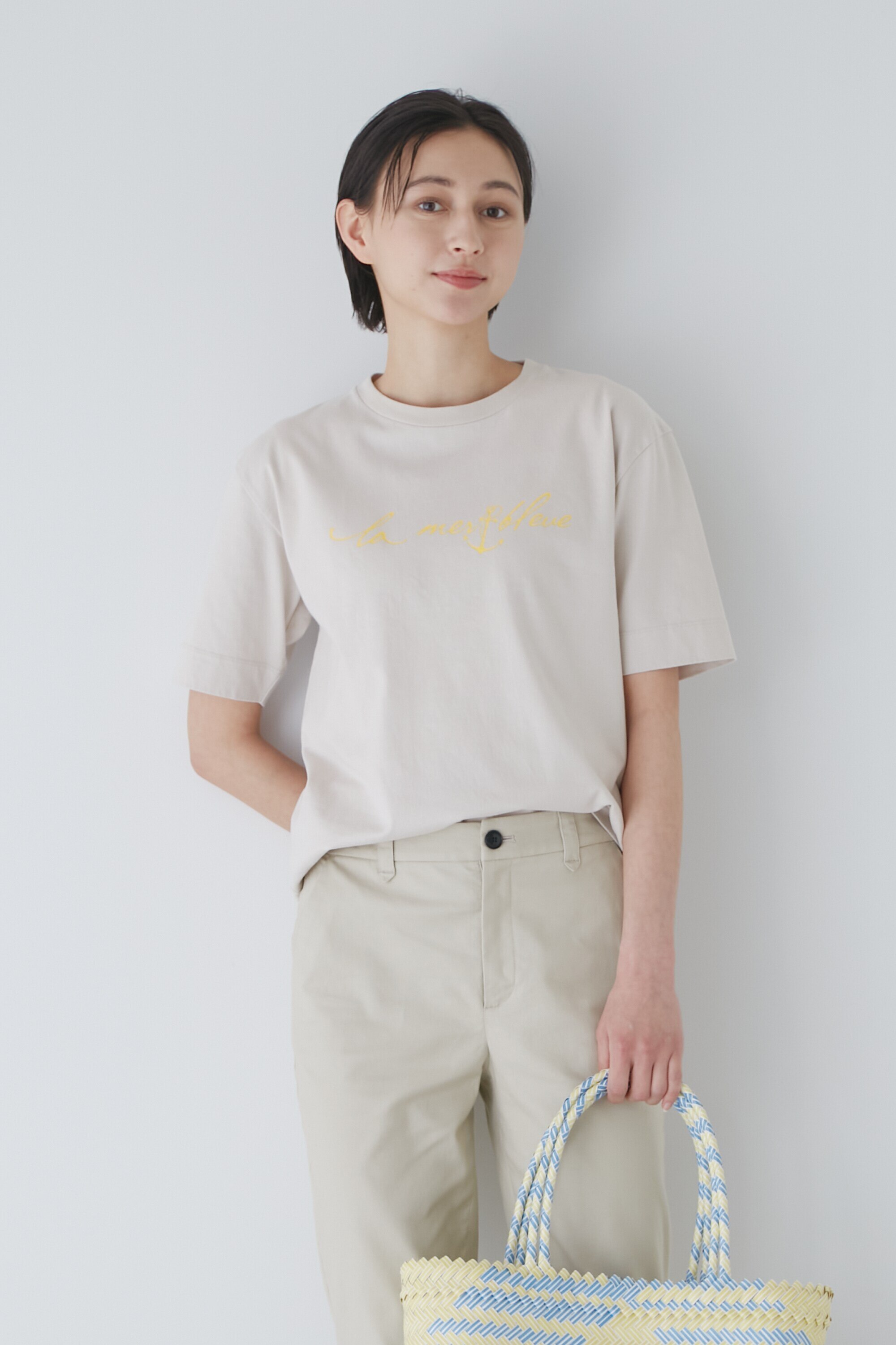 ◇マリンロゴＴシャツ|HUMAN WOMAN(ヒューマンウーマン)の通販｜アイルミネ