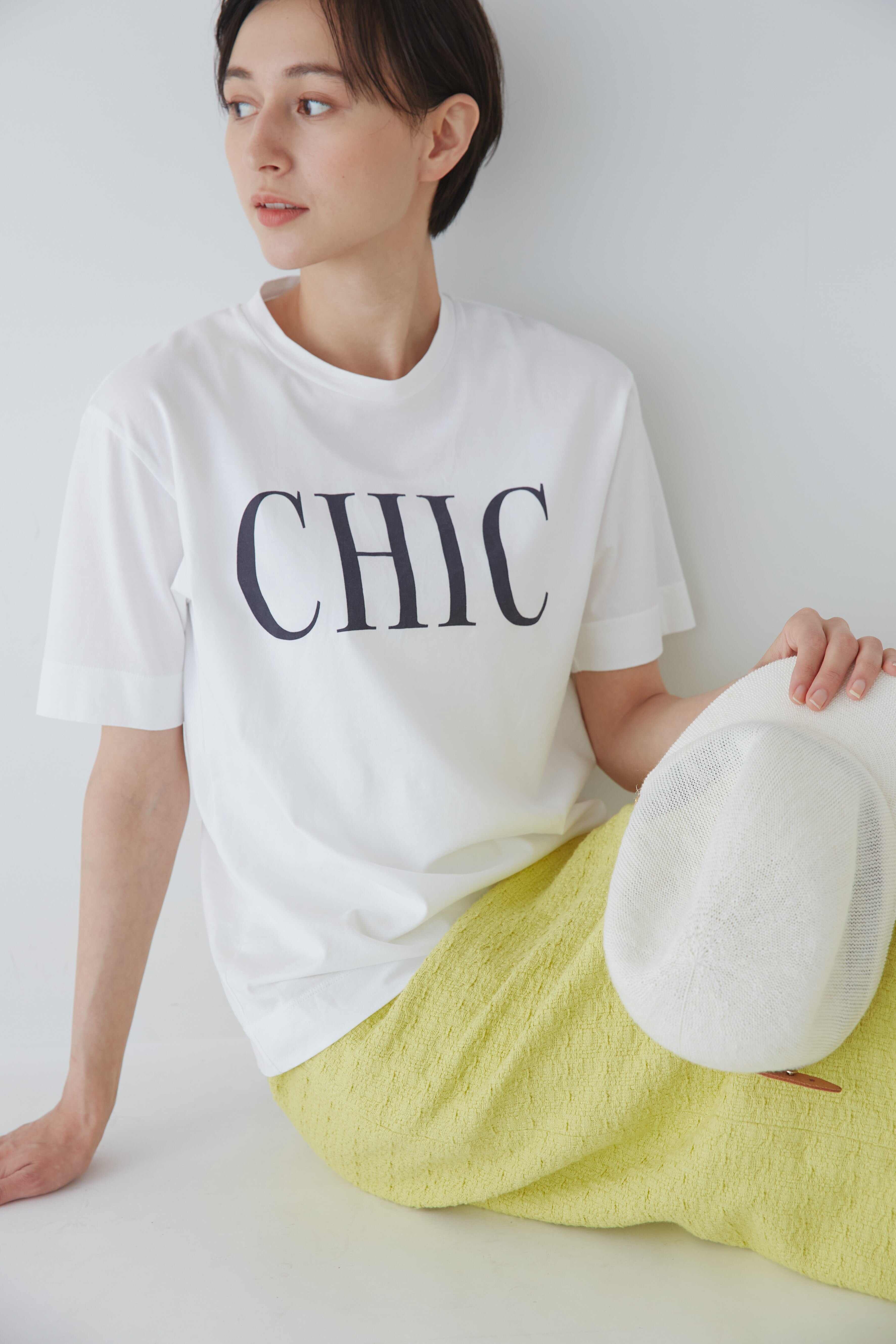 ◇ロゴＴシャツ|HUMAN WOMAN(ヒューマンウーマン)の通販｜アイルミネ