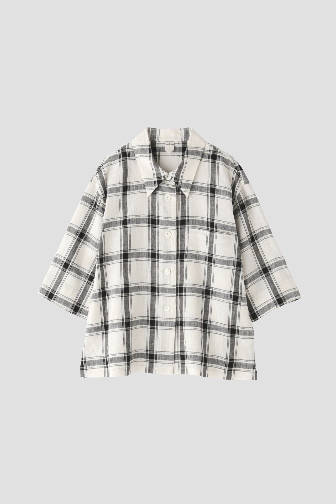 LARGE CHECK LINEN|MARGARET HOWELL(マーガレット・ハウエル)の通販 ...