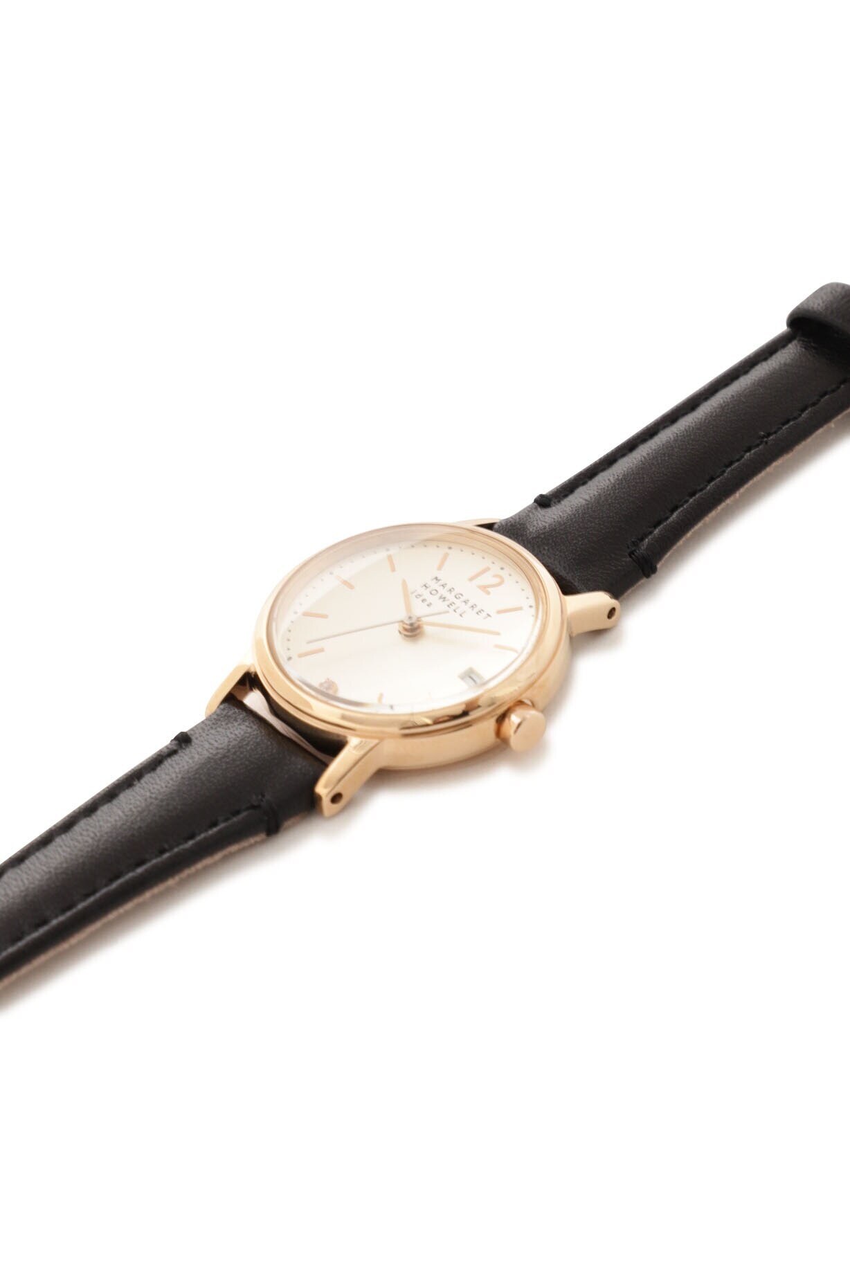 DATE / LEATHER STRAP WATCH LIMITED EDITION|MARGARET HOWELL 