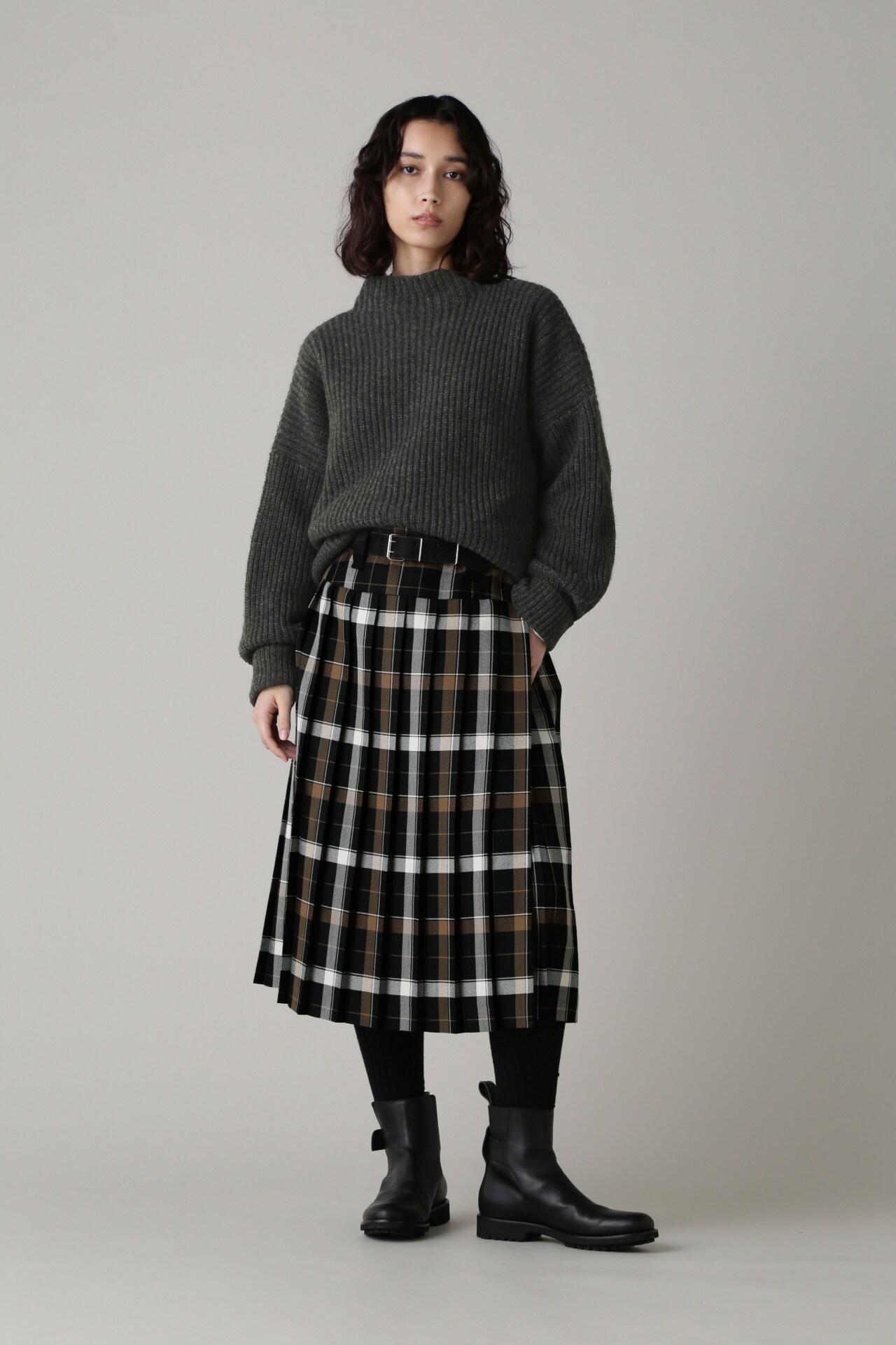 TARTAN WOOL BLEND|MARGARET HOWELL(マーガレット・ハウエル)の通販