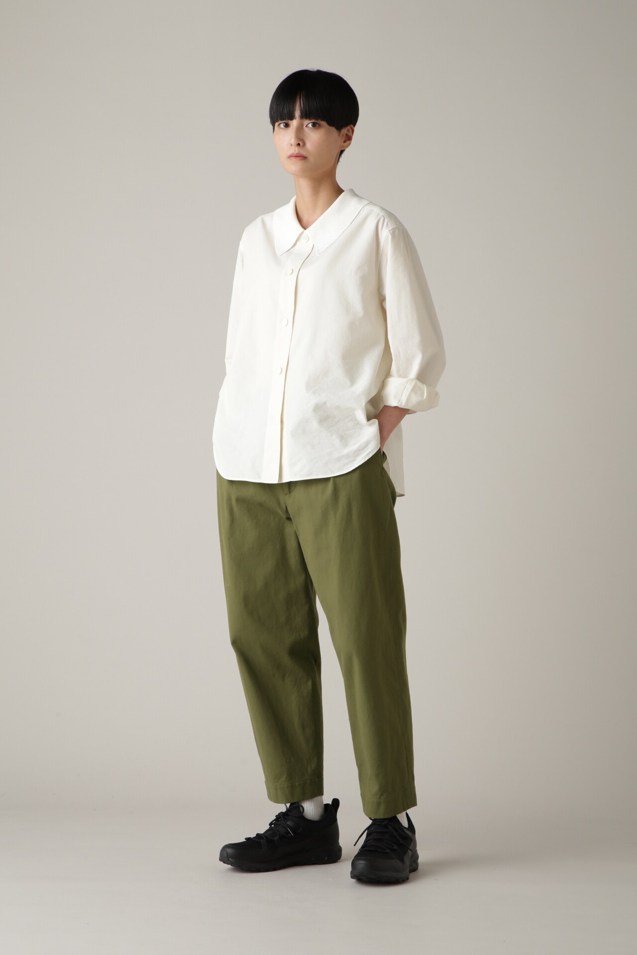 WASHED COTTON TWILL|MARGARET HOWELL(マーガレット・ハウエル)の通販