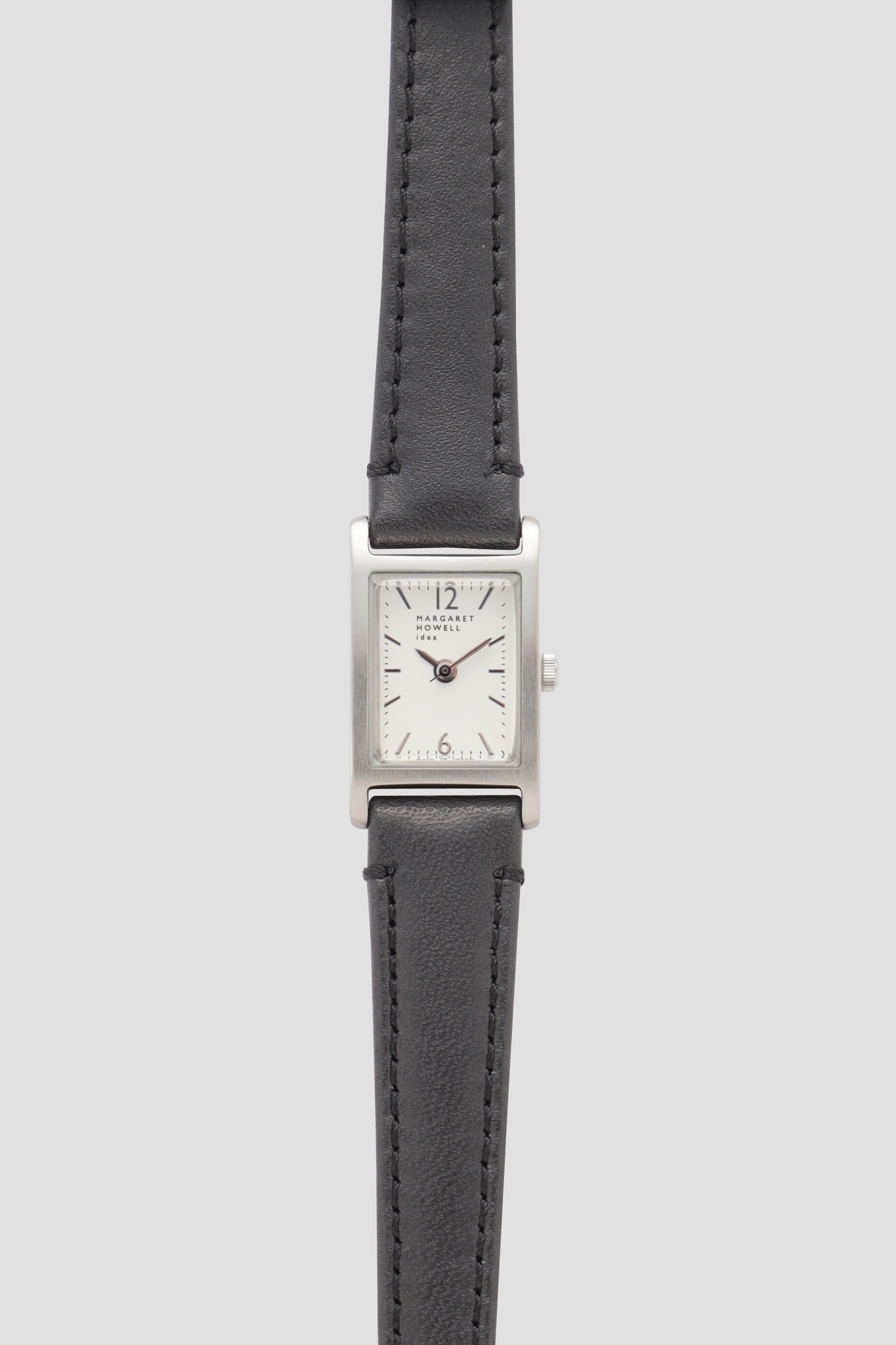 CALF BELT / RECTANGULAR WATCH|MARGARET HOWELL(マーガレット