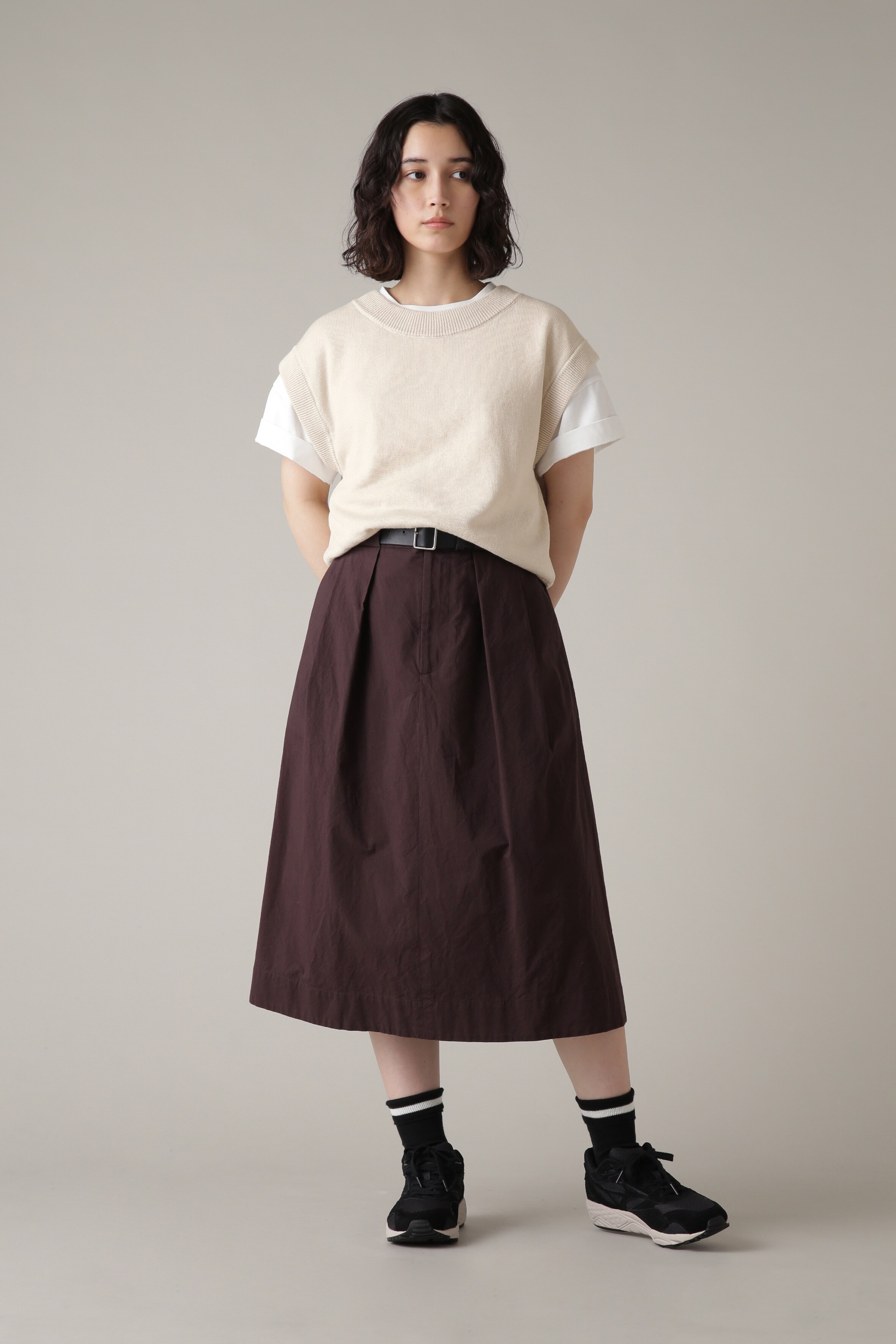 MATT COTTON SILK POPLIN|MARGARET HOWELL(マーガレット・ハウエル)の