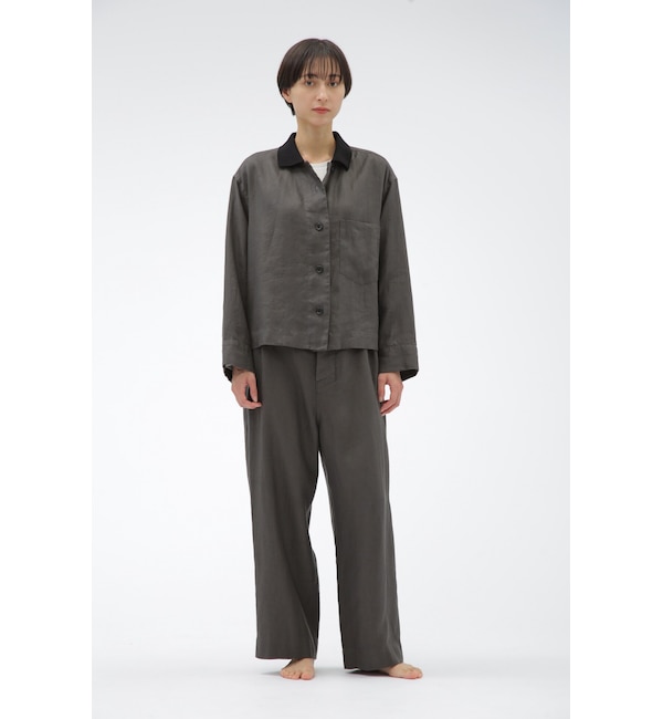 モテ系ファッションメンズ|【マーガレット・ハウエル/MARGARET HOWELL】 BRUSHED LINEN TWILL