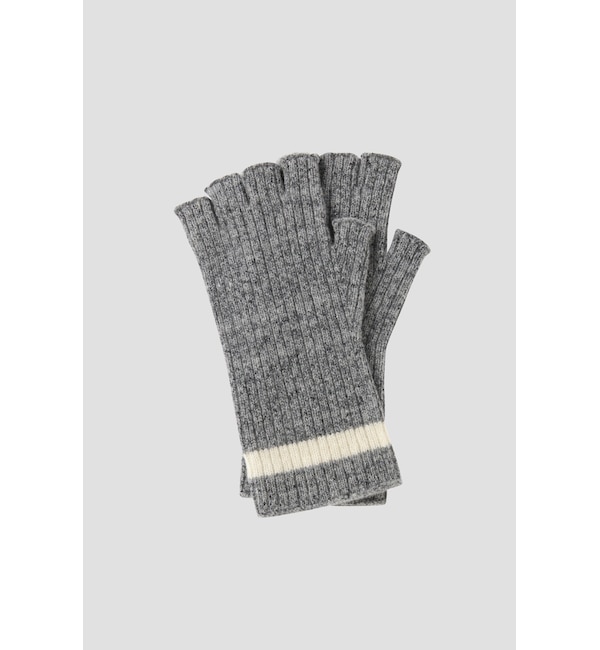 モテ系ファッションメンズ|【マーガレット・ハウエル/MARGARET HOWELL】 WOOL SILK NEP YARN GLOVE