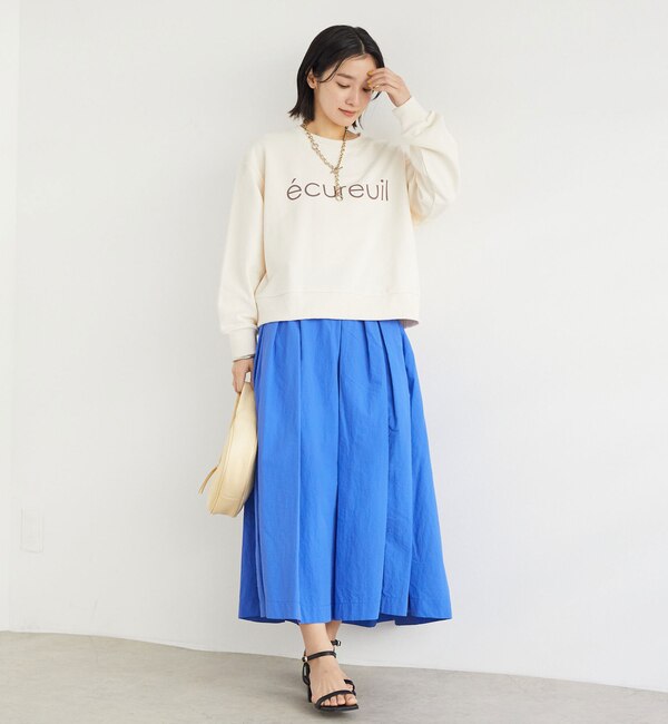 ecureuilショート裏毛プルオーバー|Doux archives(ドゥ ...