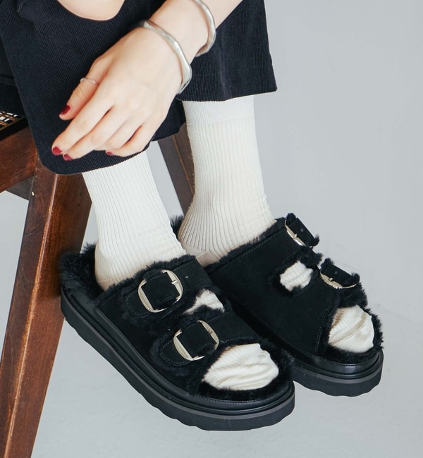 ファッションメンズのイチオシ|【ドゥアルシーヴ/Doux archives】 【ＭＯＨＩ】２ｂｕｃｋｌｅ ｆａｒ ｓａｎｄａｌ