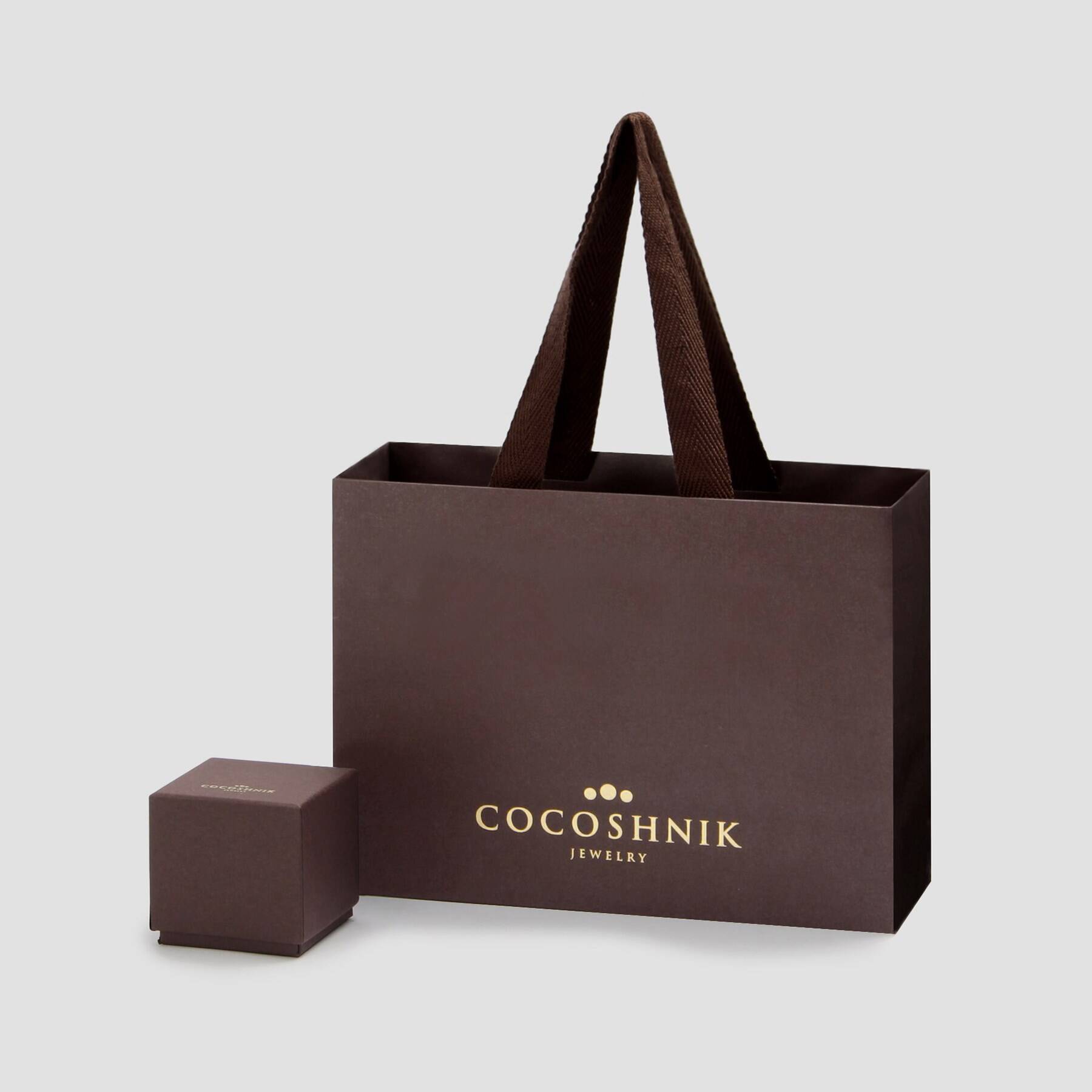 中空バッドモチーフ チェーンピアス|COCOSHNIK(ココシュニック)の通販